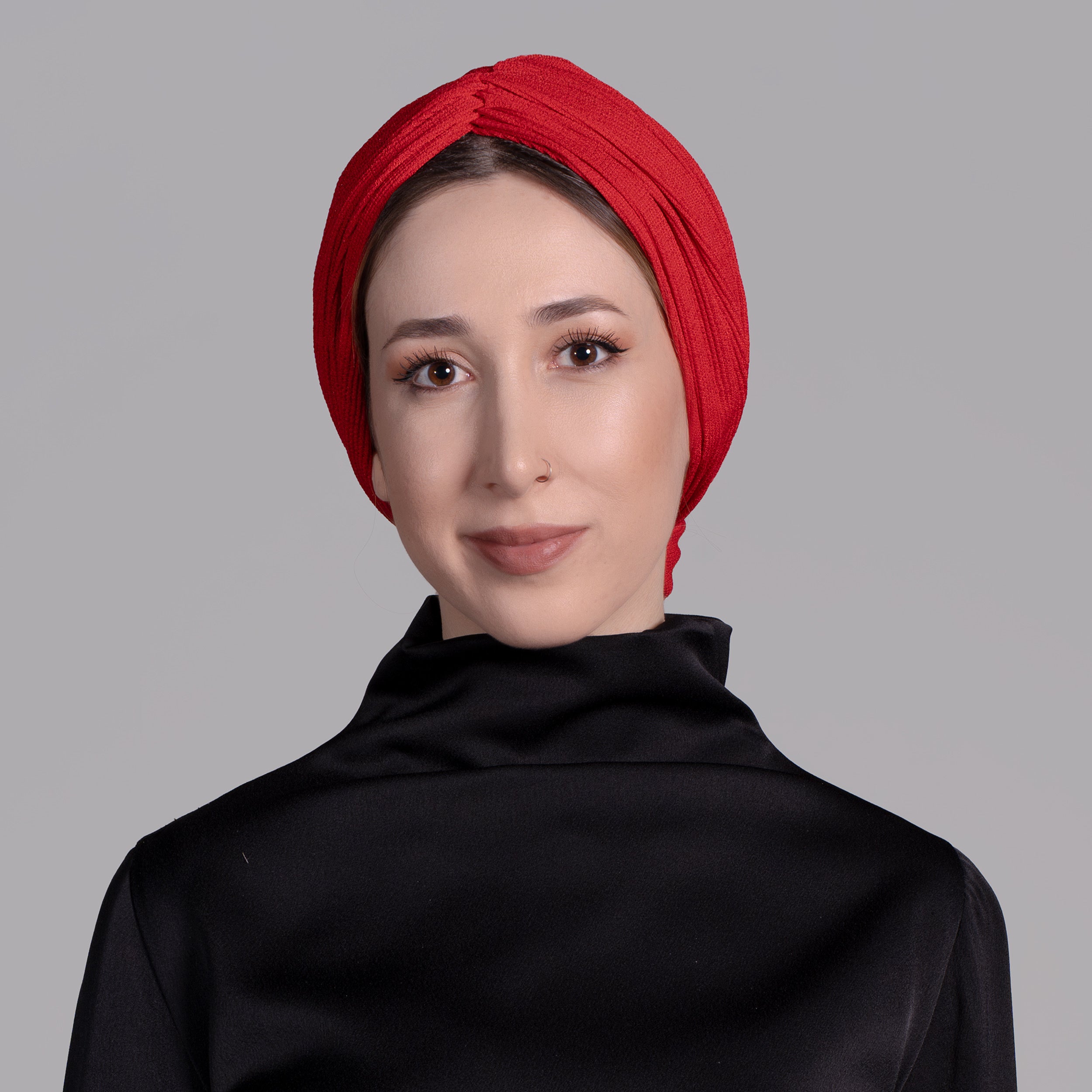 Beyrut Topuzlu Bone - Örme Kumaş