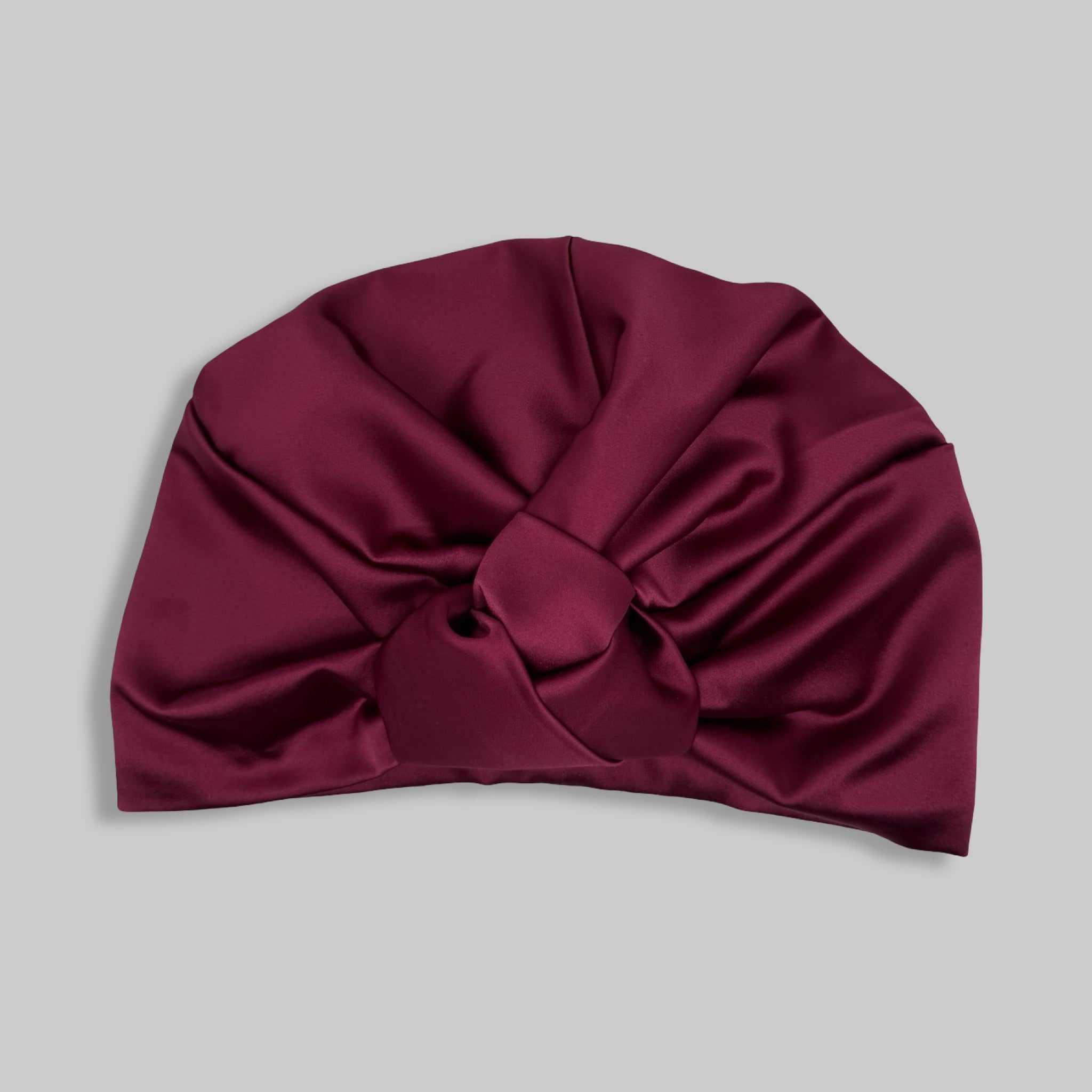 Venus Ready-Made Bonnet - Crepe Satin Fabric - Beige Color - Bitter Colors