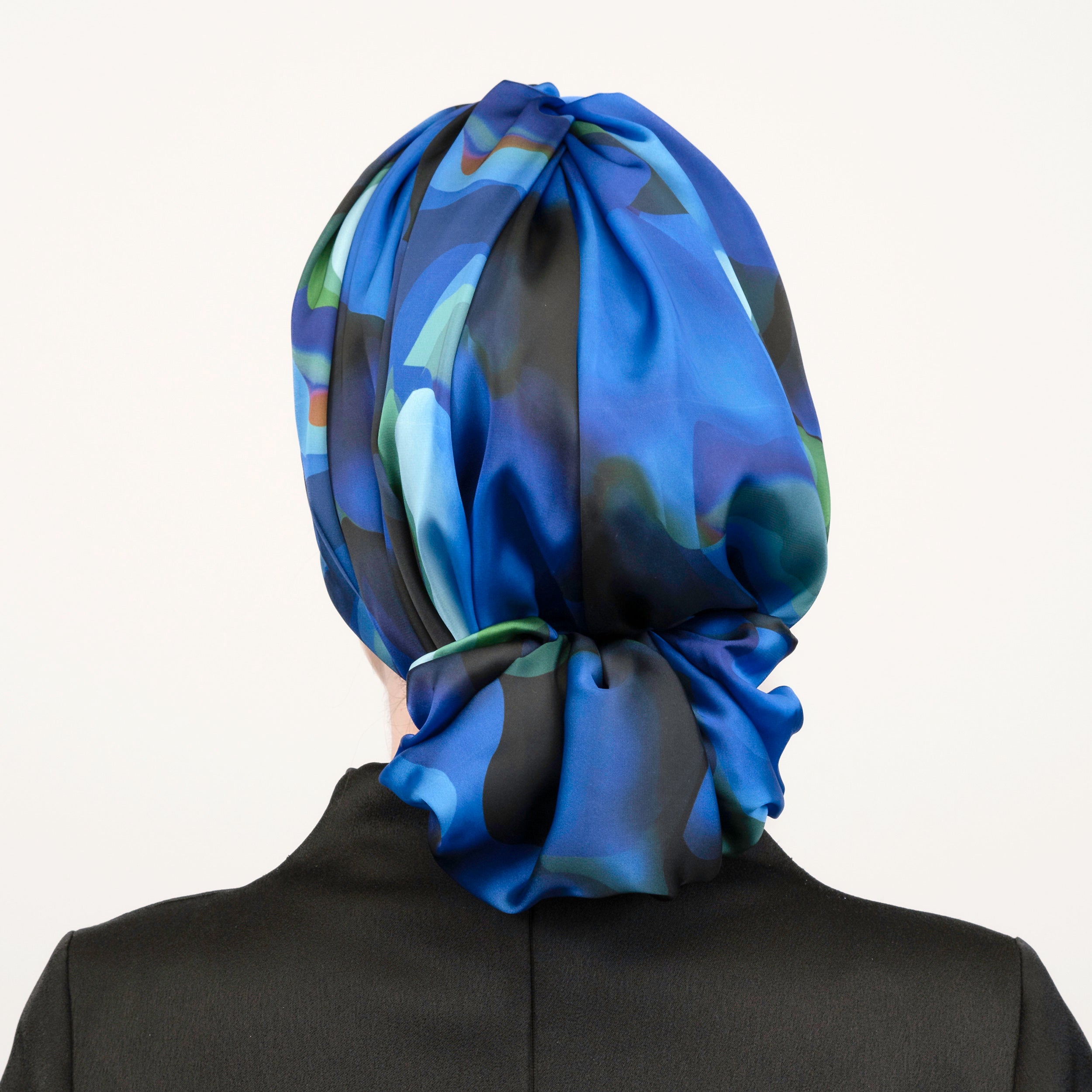Abu Dhabi - Silk Satin Bun Turban