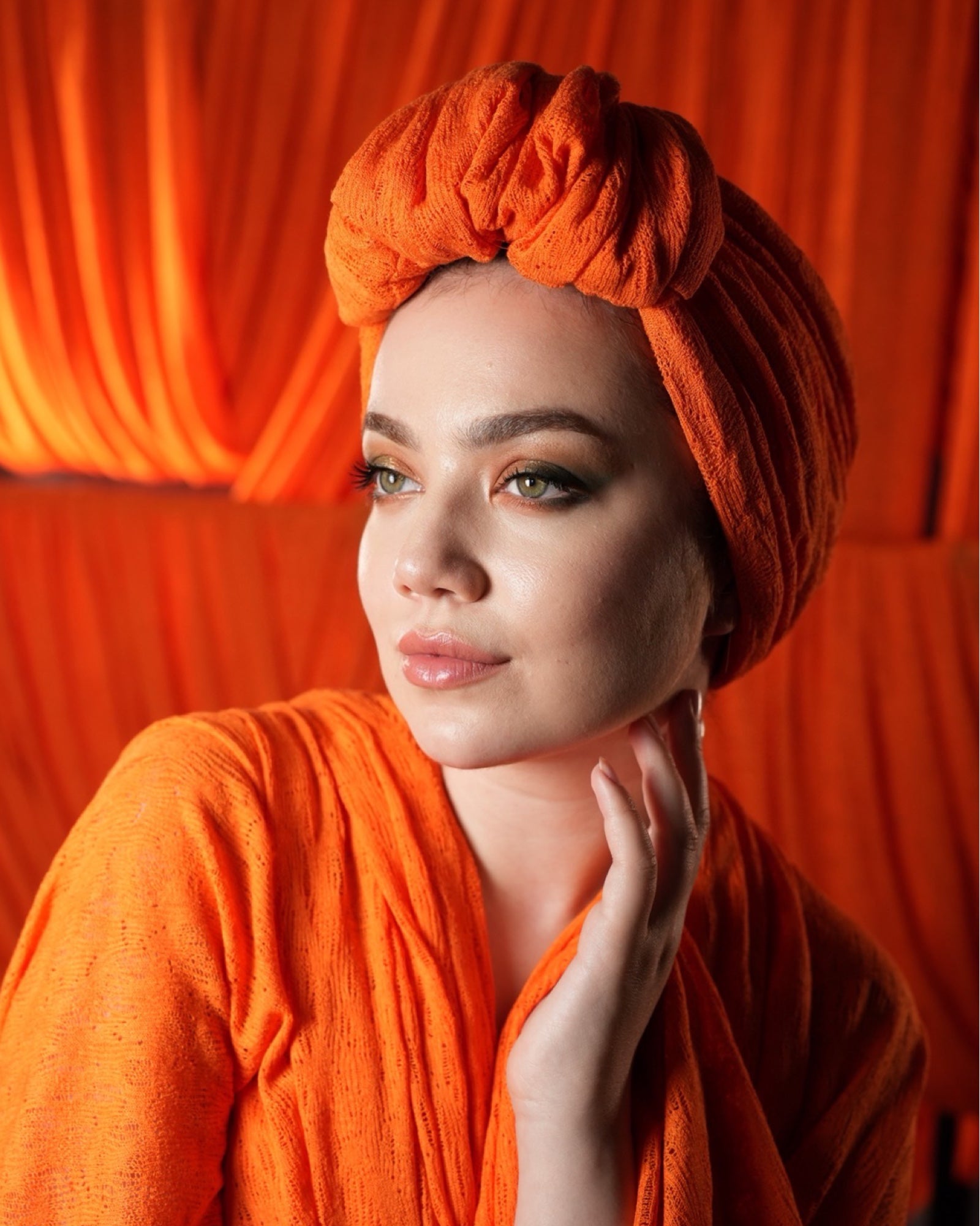 Beyrut Günlük Topuzlu Bone - Örme Kumaş