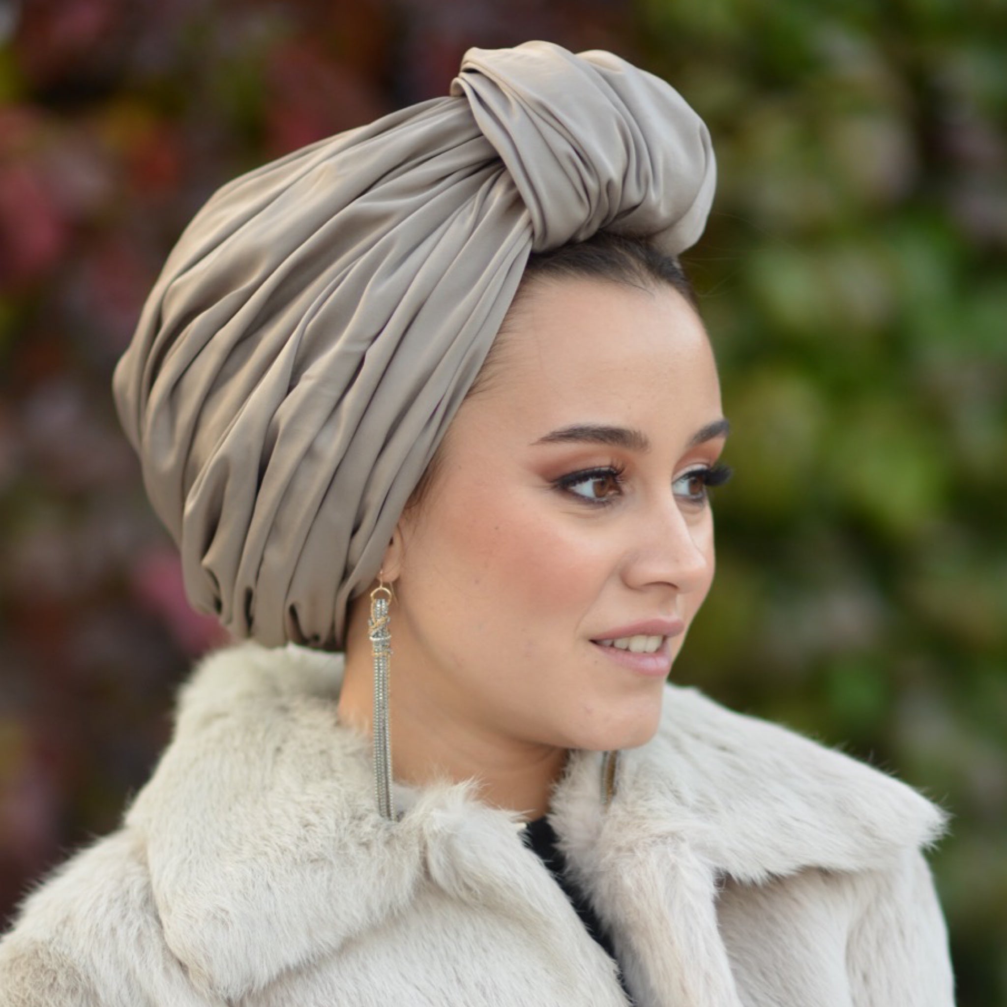Beirut Bun Turban - Satin Fabric