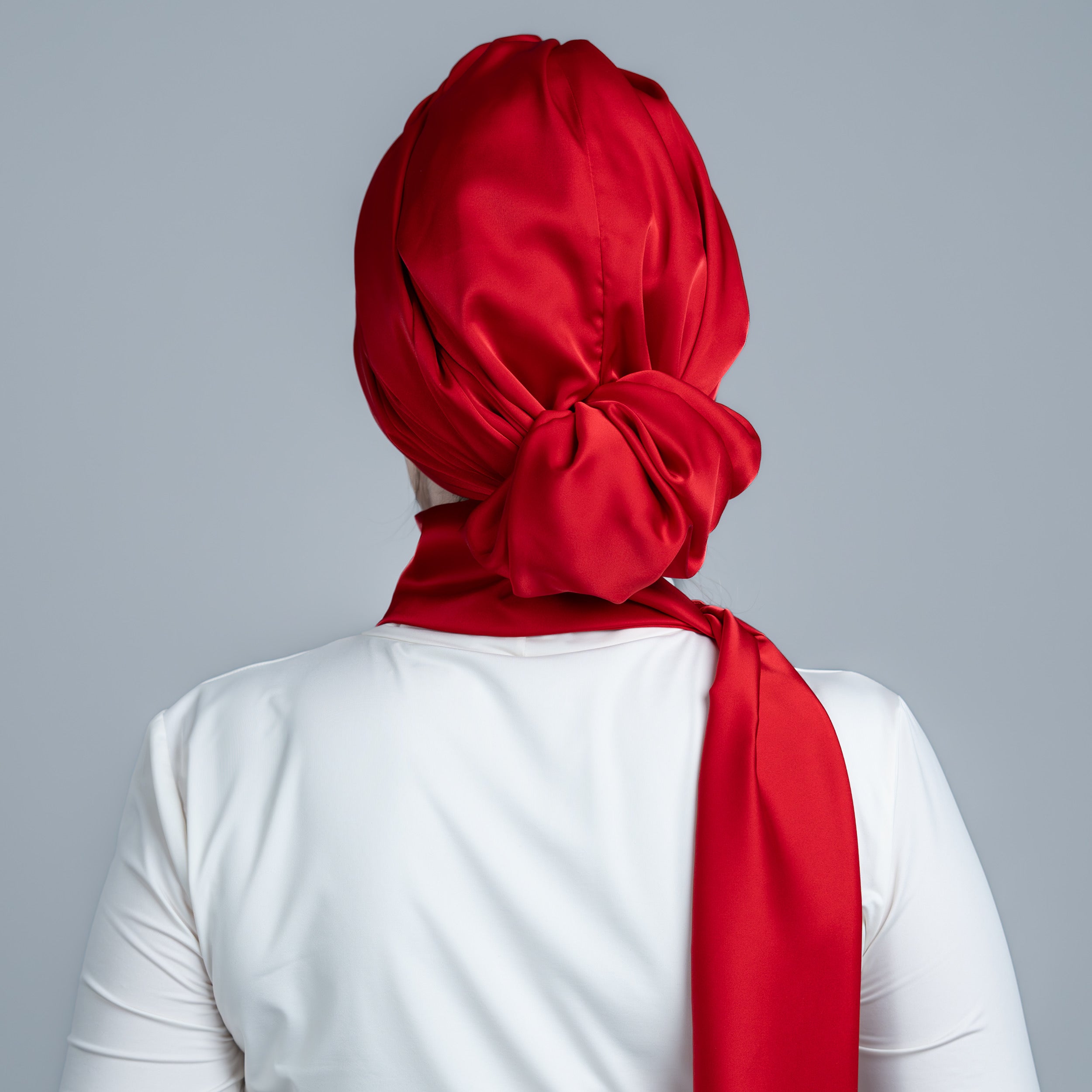 Abu Dabi – Saten - Topuzlu Bone