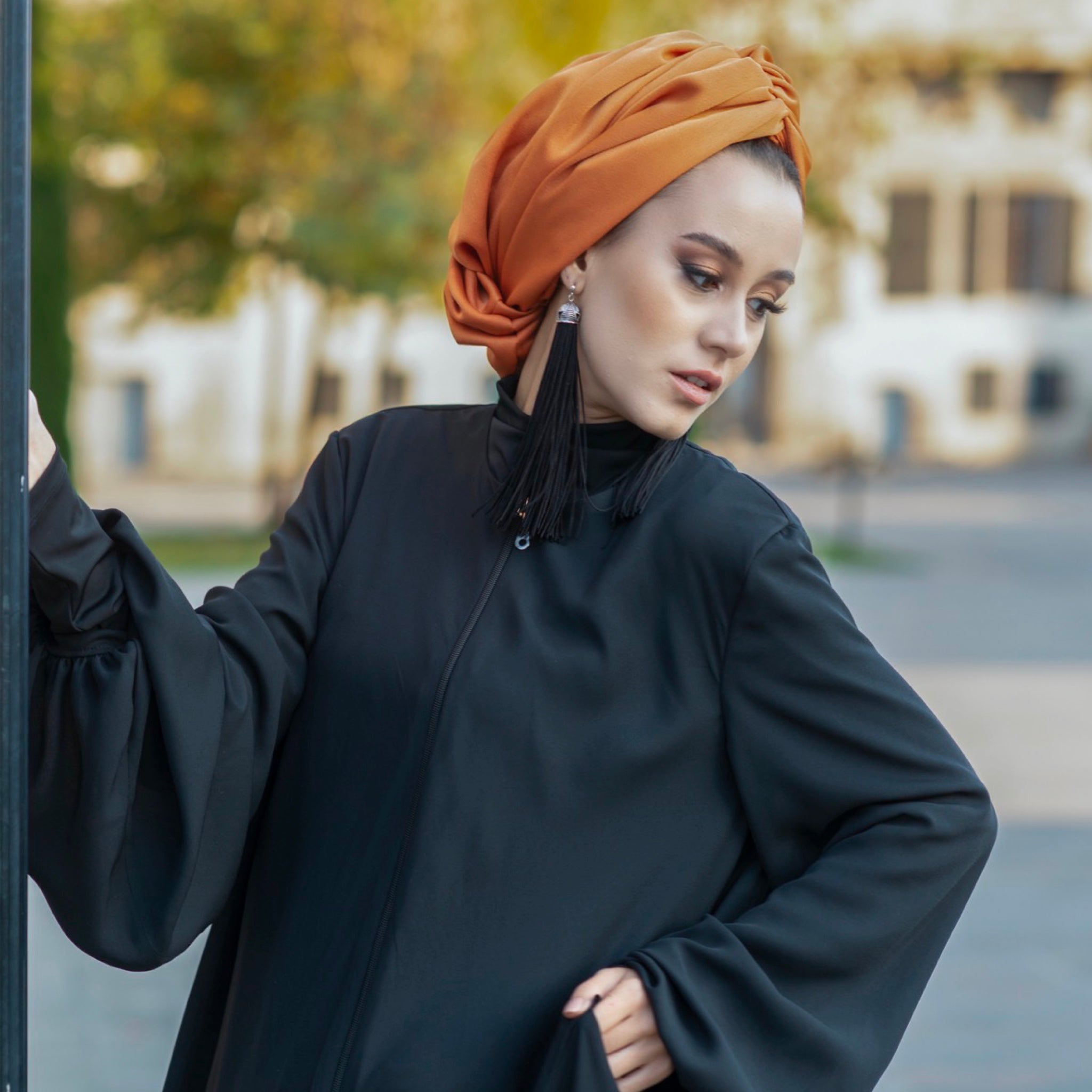 Beirut Bun Turban - Satin Fabric
