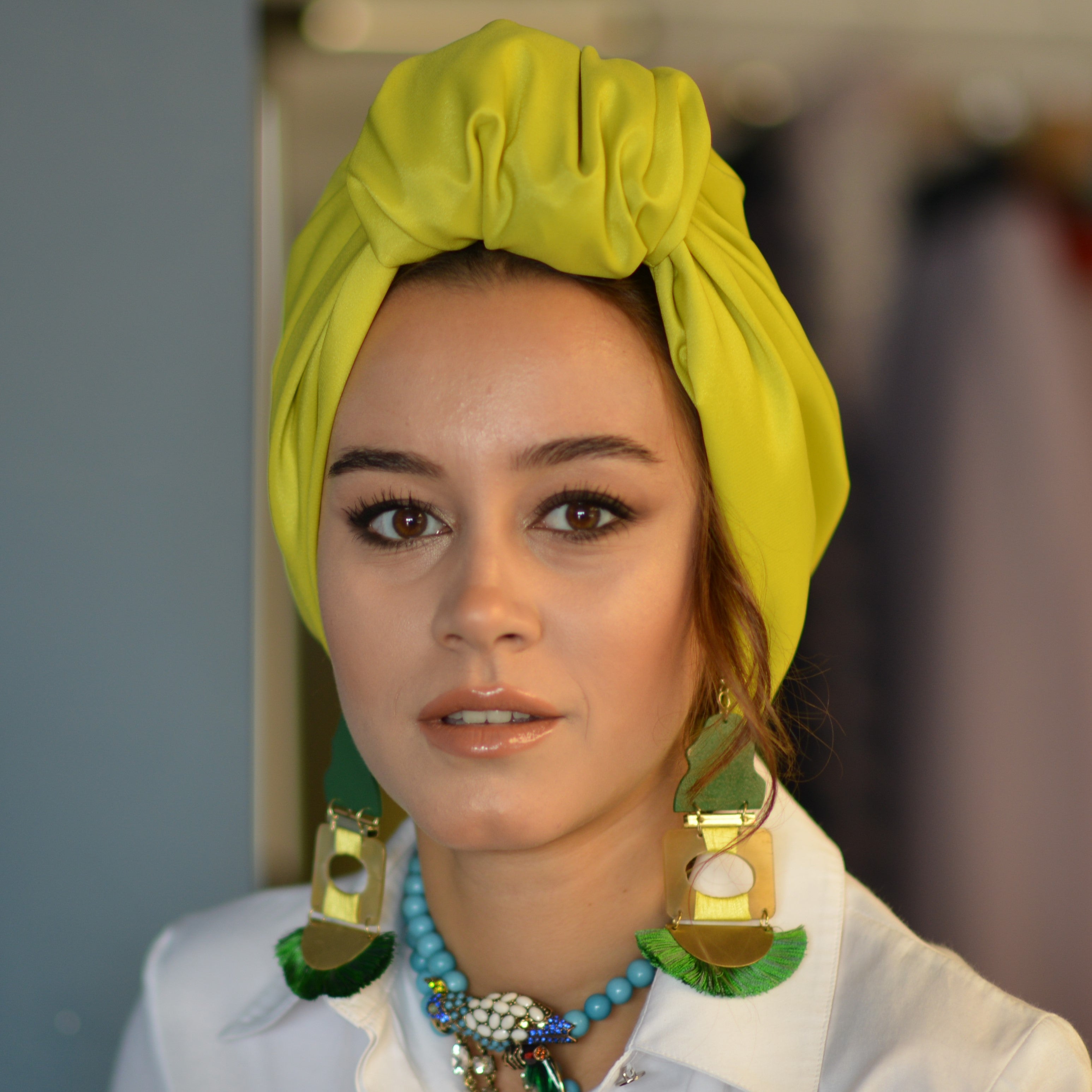 Beirut Bun Turban - Satin Fabric