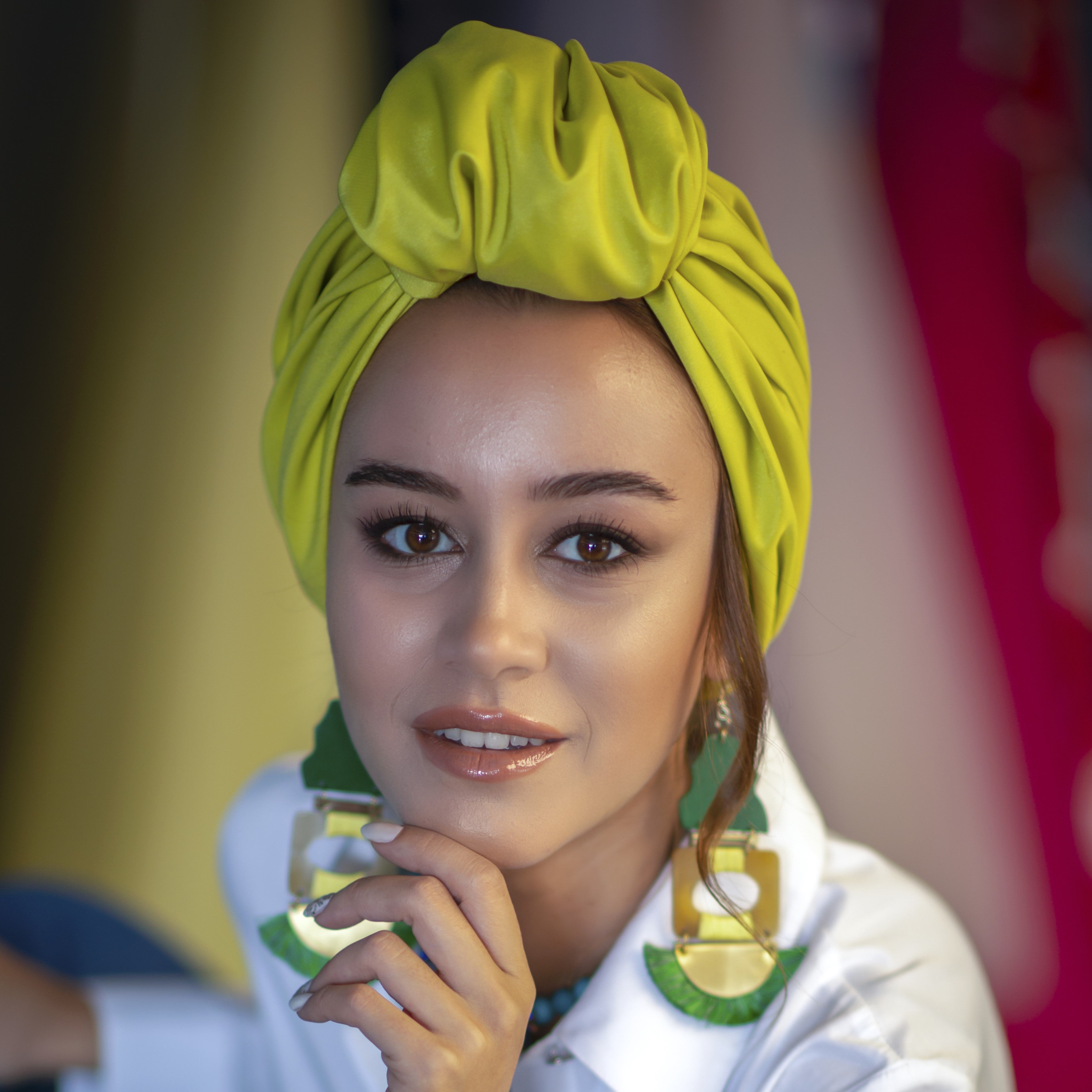 Beirut Bun Turban - Satin Fabric