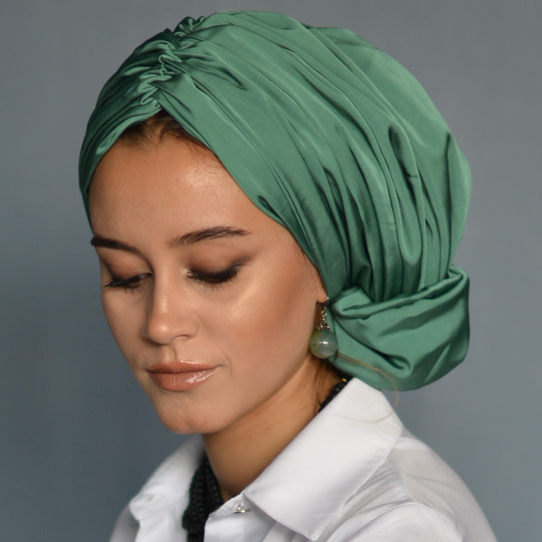 Beirut Bun Turban - Satin Fabric