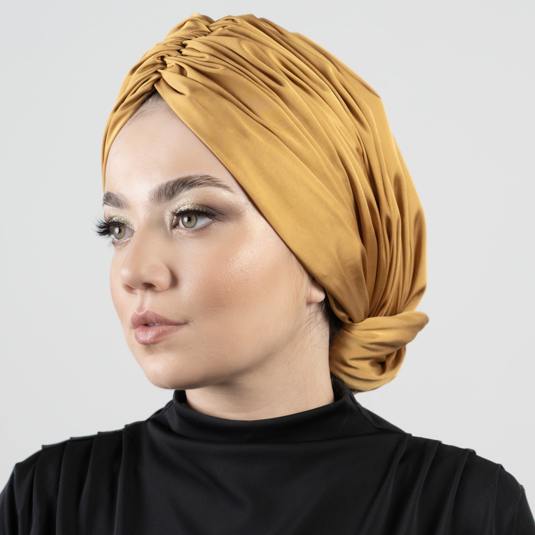 Beirut Bun Turban - Satin Fabric