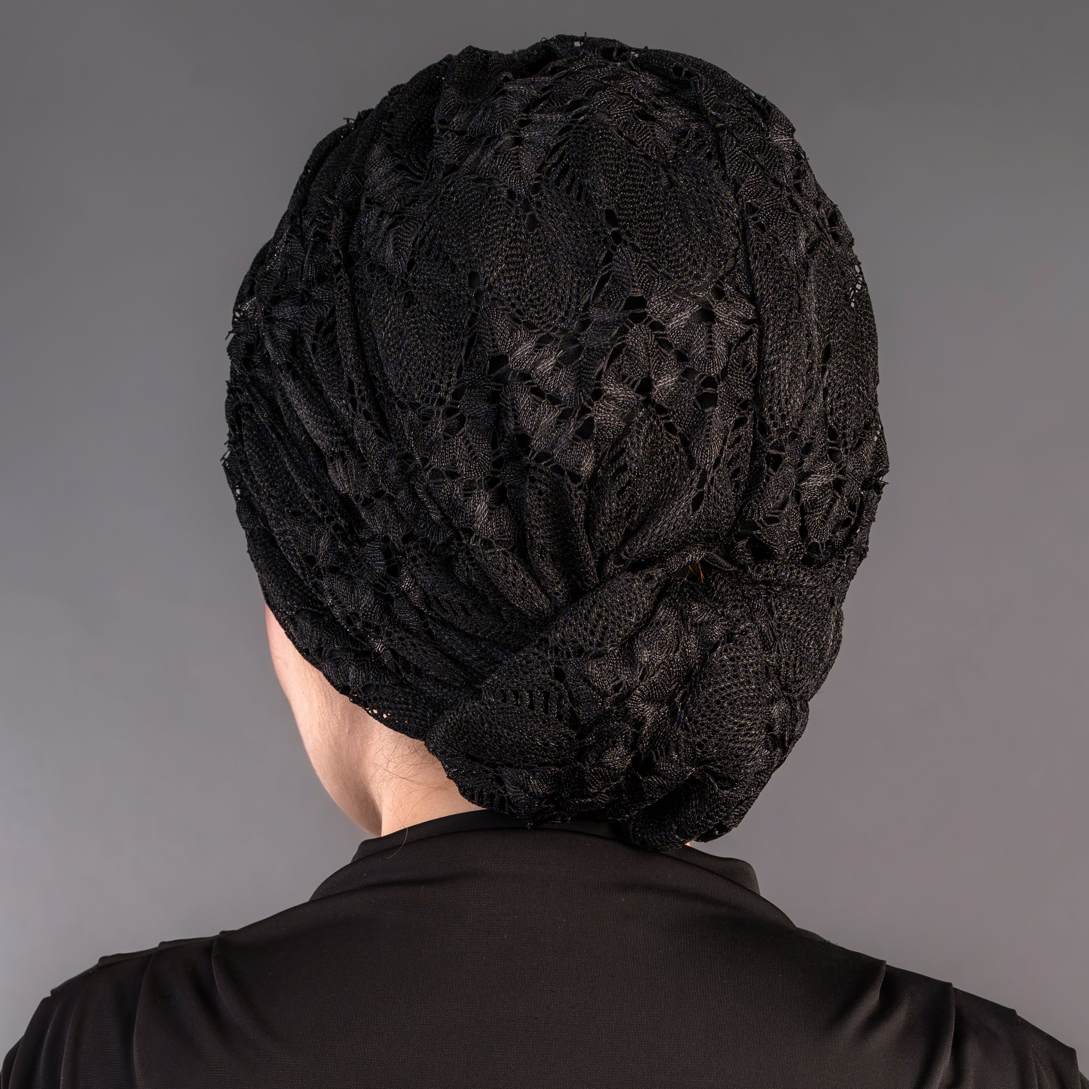 Beyrut Topuzlu Bone - Dokulu File Kumaş