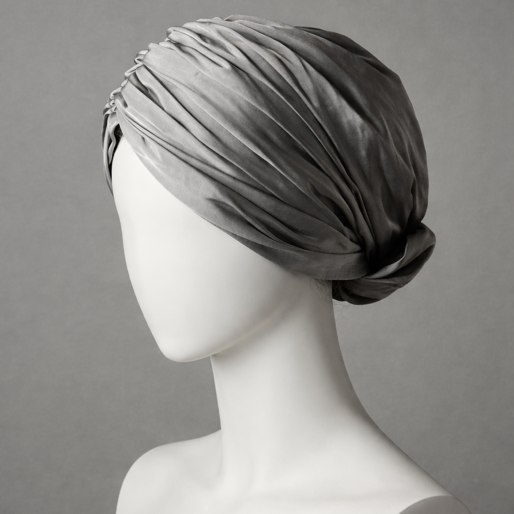 Beirut Bun Turban - Satin Fabric