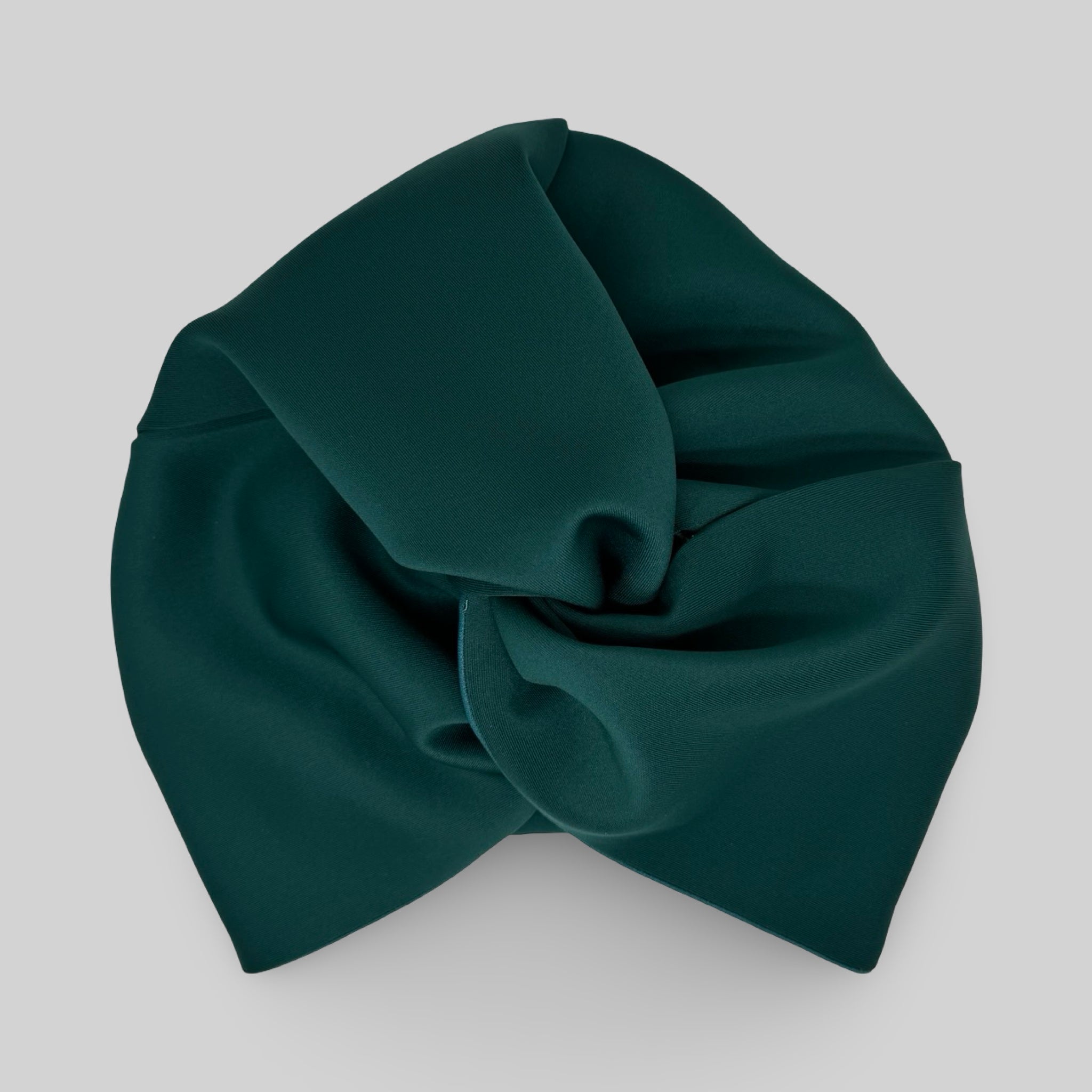 Barcelona Burgu Bone - Yeşil Renkli - Penye Astarlı - Scuba Kumaş