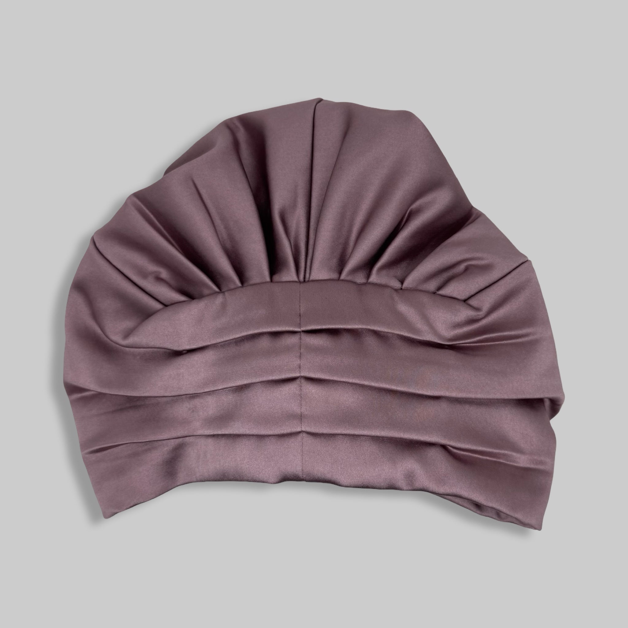 Venus Ready-Made Bonnet - Crepe Satin Fabric - Beige Color - Bitter Colors