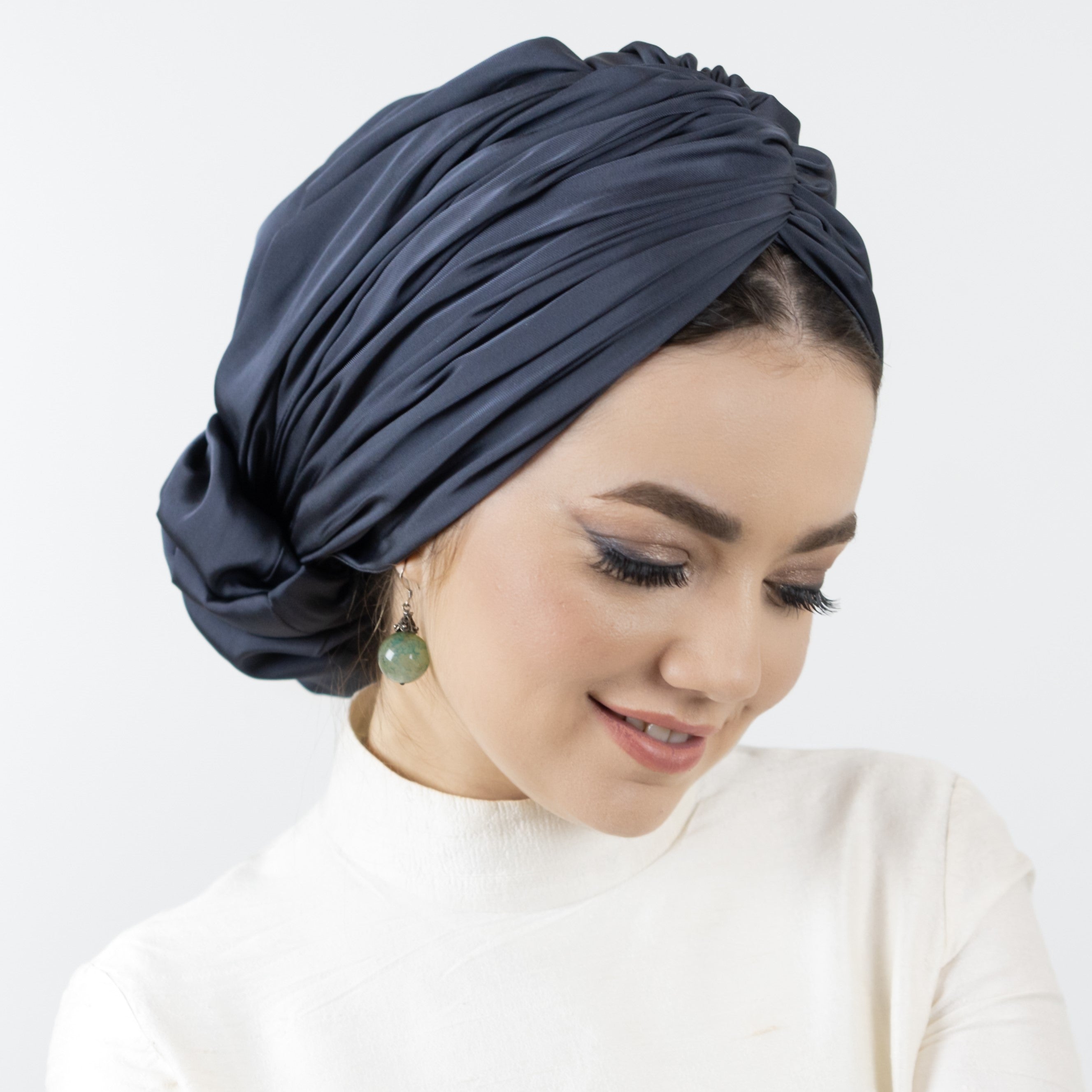 Beirut Bun Turban - Satin Fabric