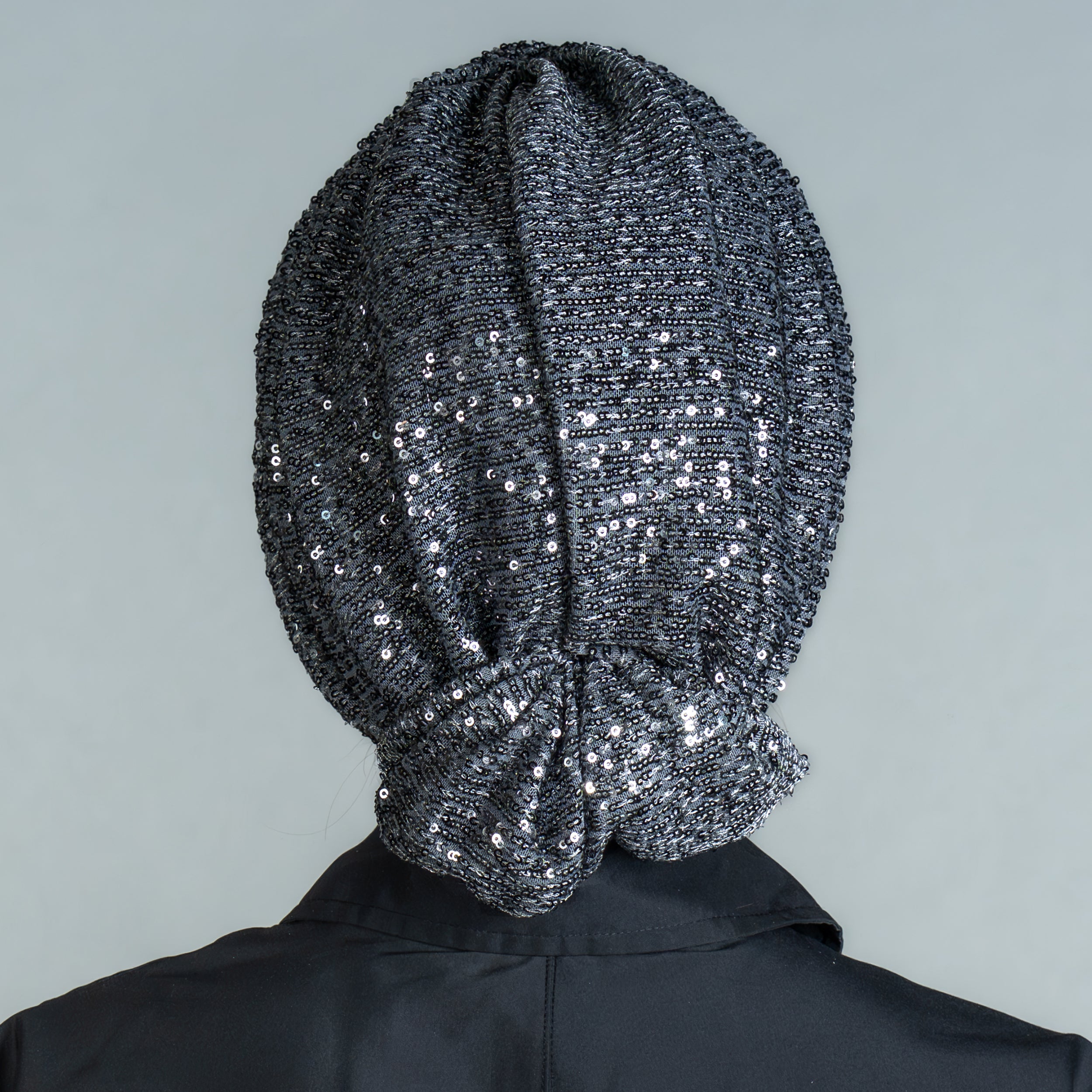 Beyrut Topuzlu Bone - Pul Payet İşlemeli