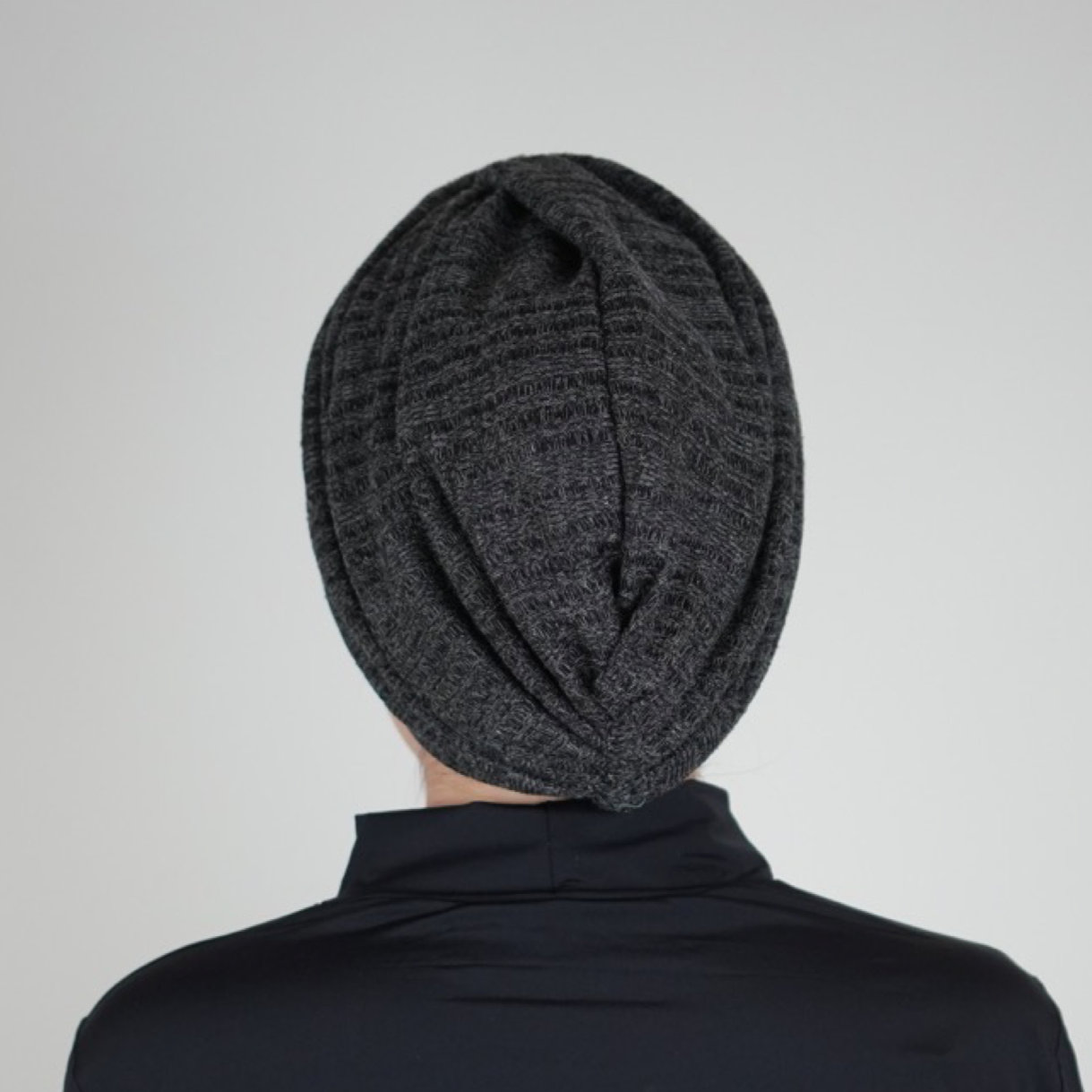 X Burgulu Büzgülü Bone – Esnek Hafif Örme Kumaş