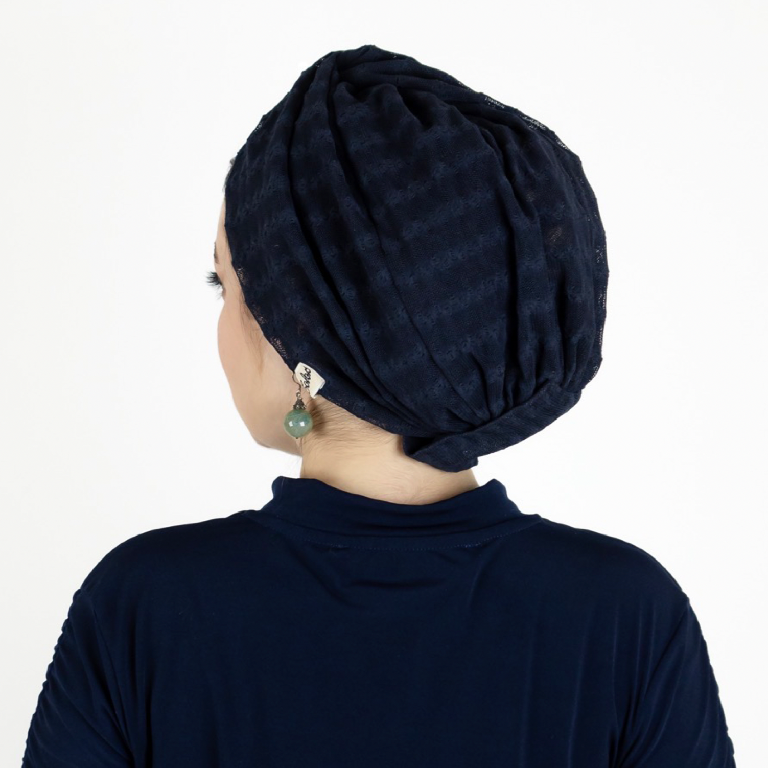 Barcelona Burgulu Bone - Dokulu Örme File Kumaş