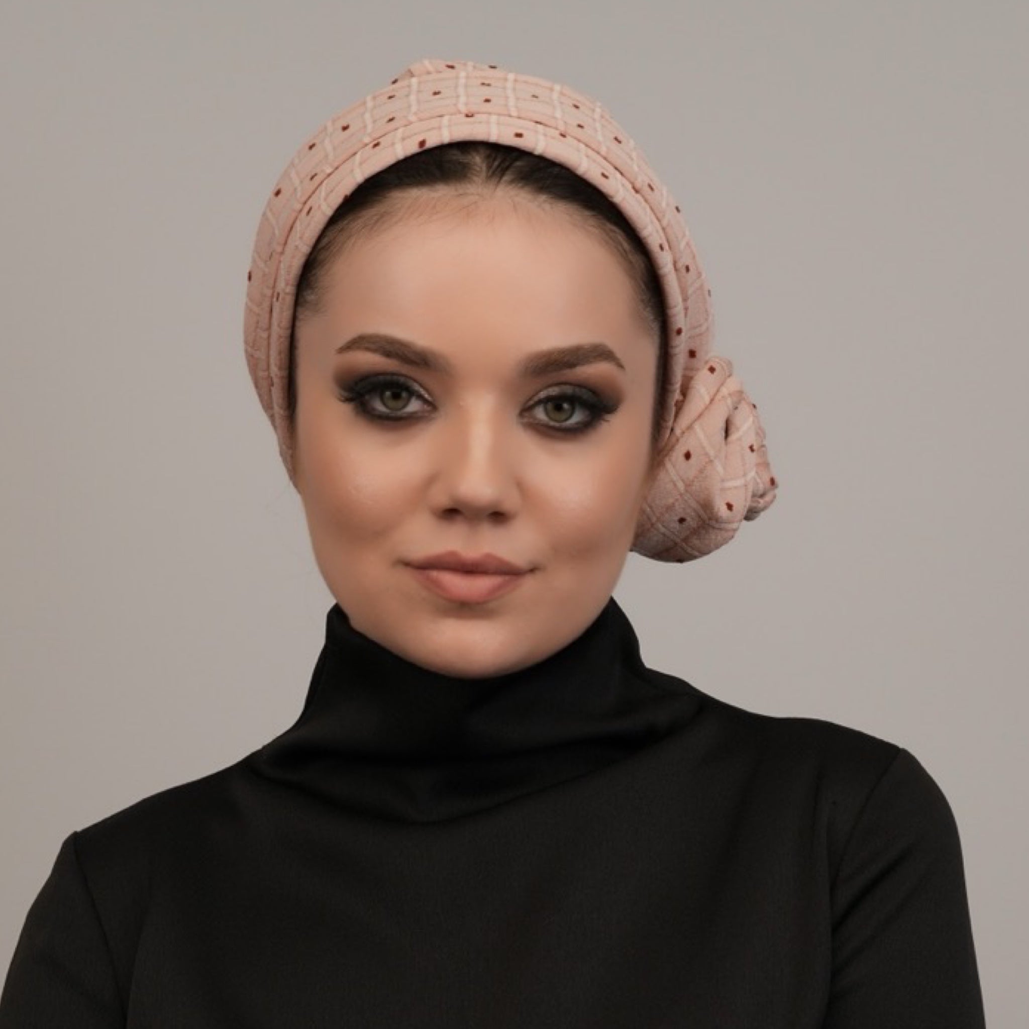 Dubai Pink Checkered