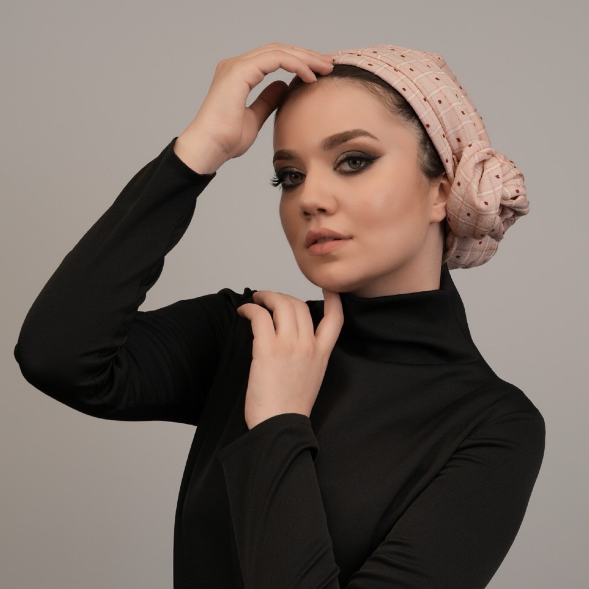 Dubai Pink Checkered