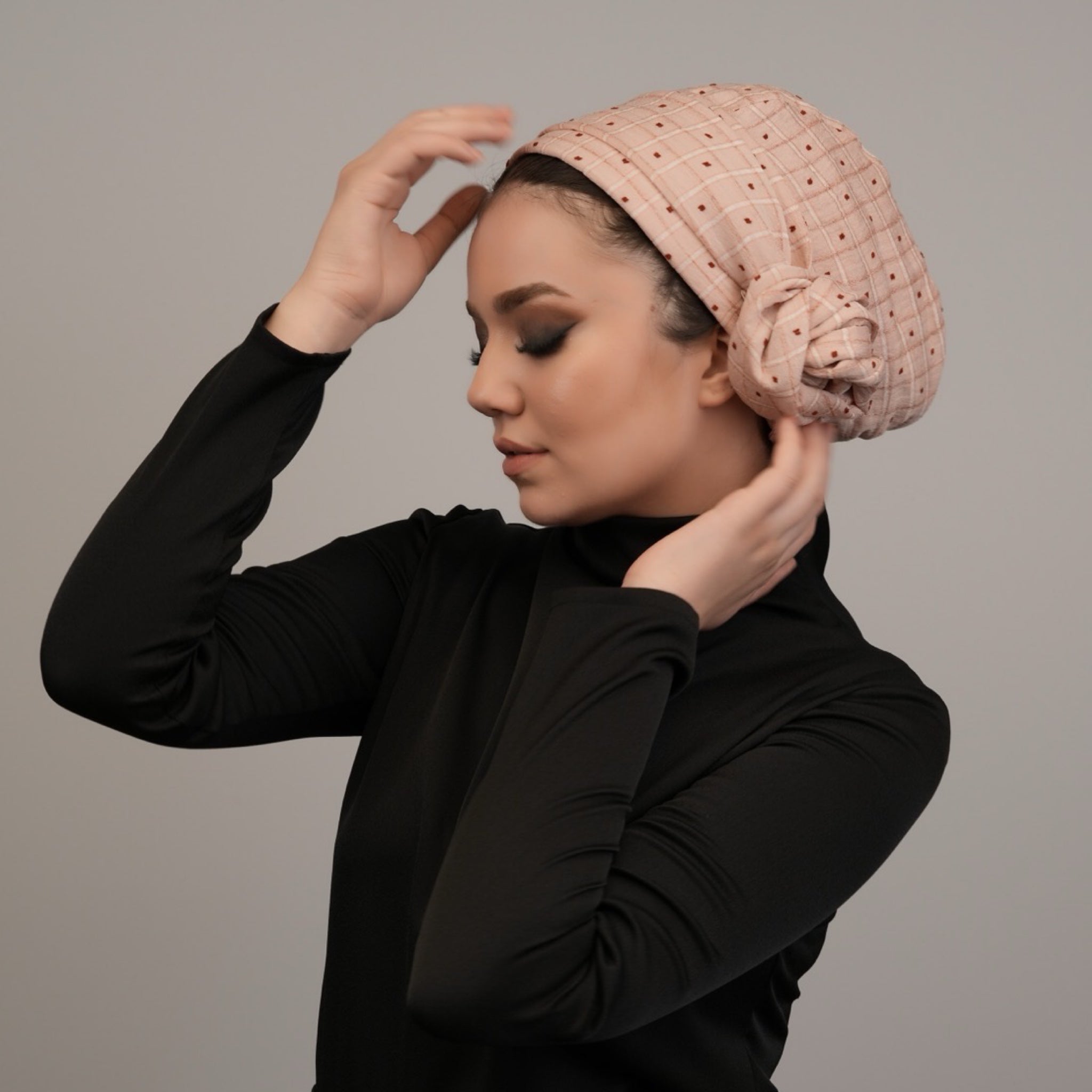 Dubai Pink Checkered