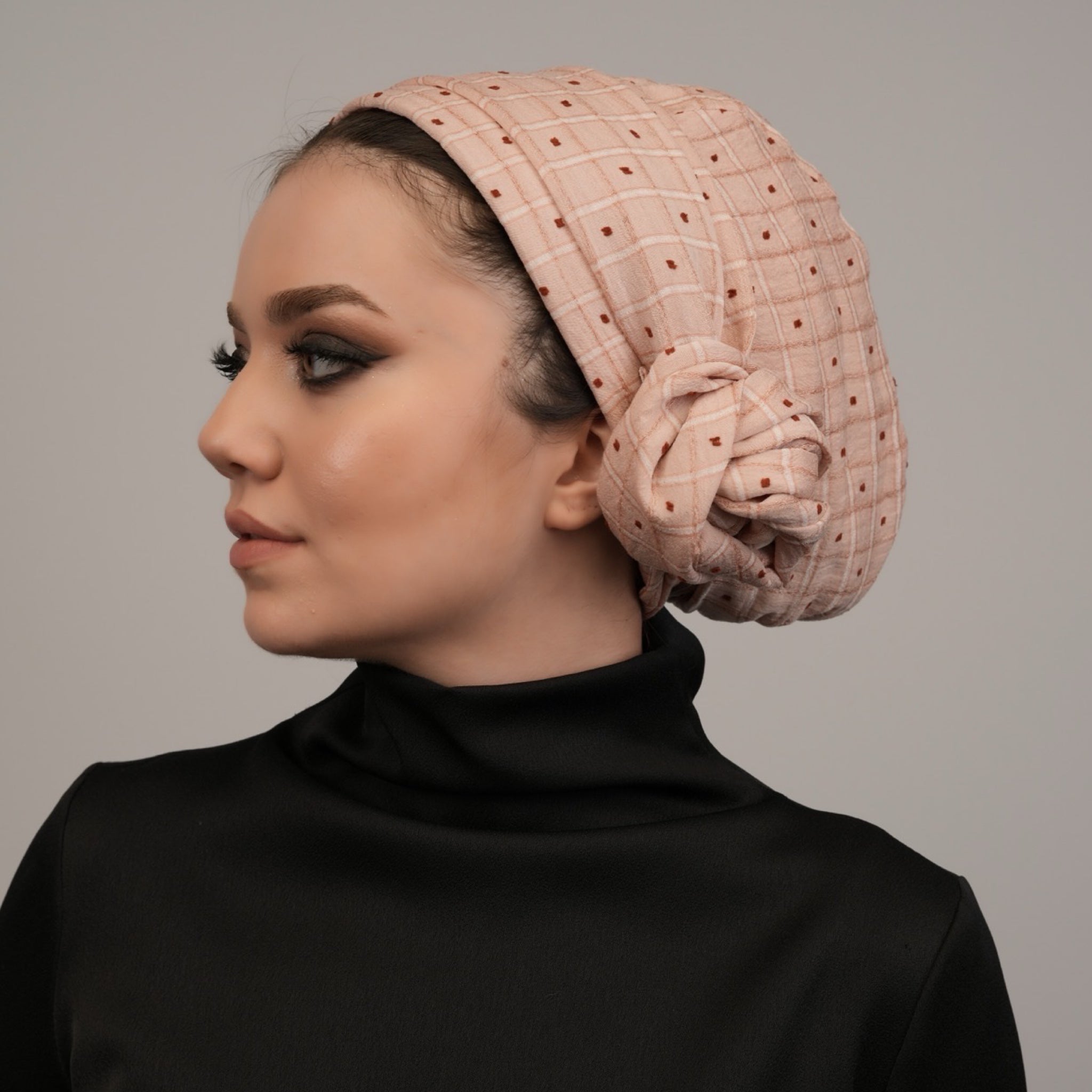 Dubai Pink Checkered