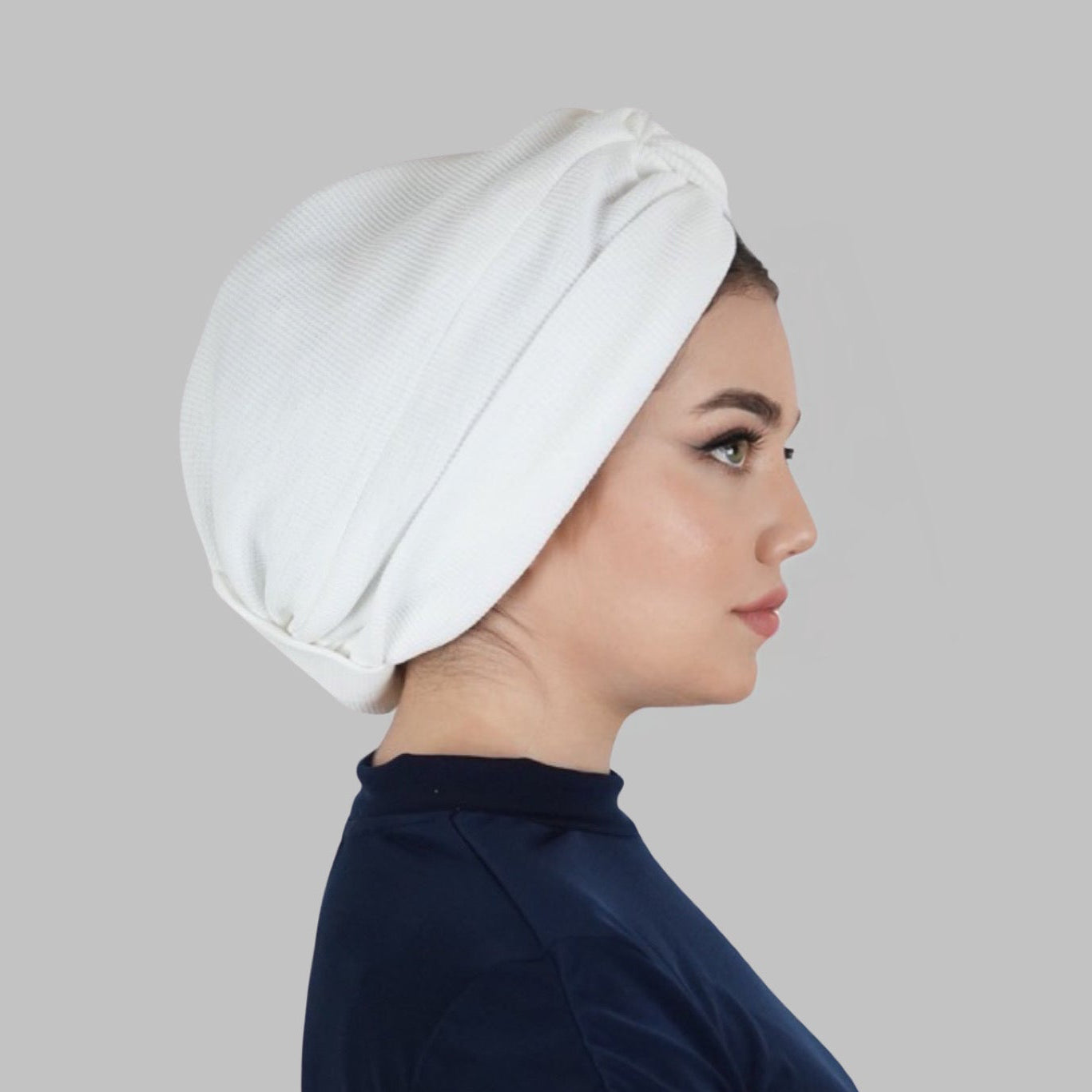 Barcelona Twisted Turban - Knit Fabric