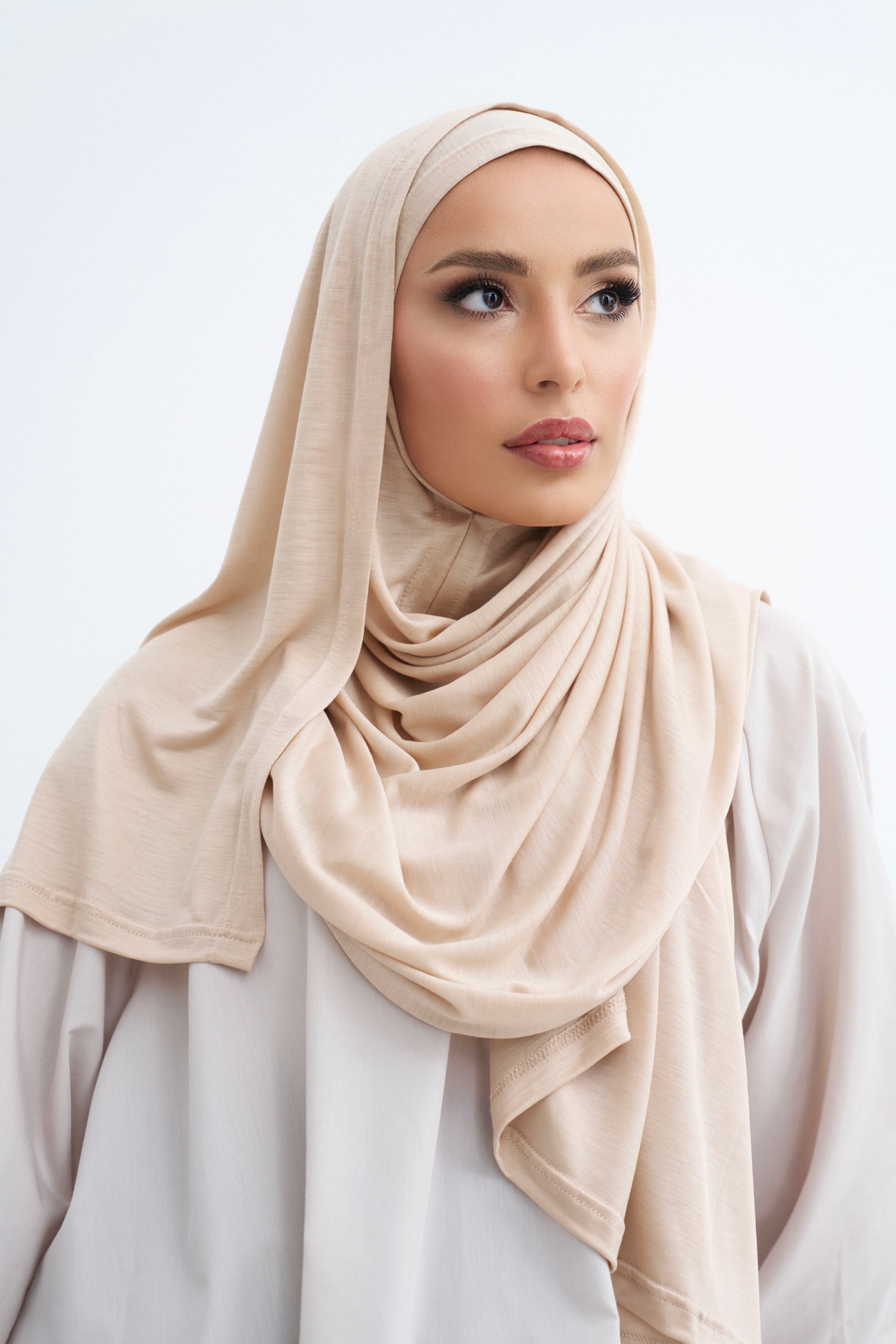 Ready-made Cotton Scarf - Lyocell Fabric - BitterColors