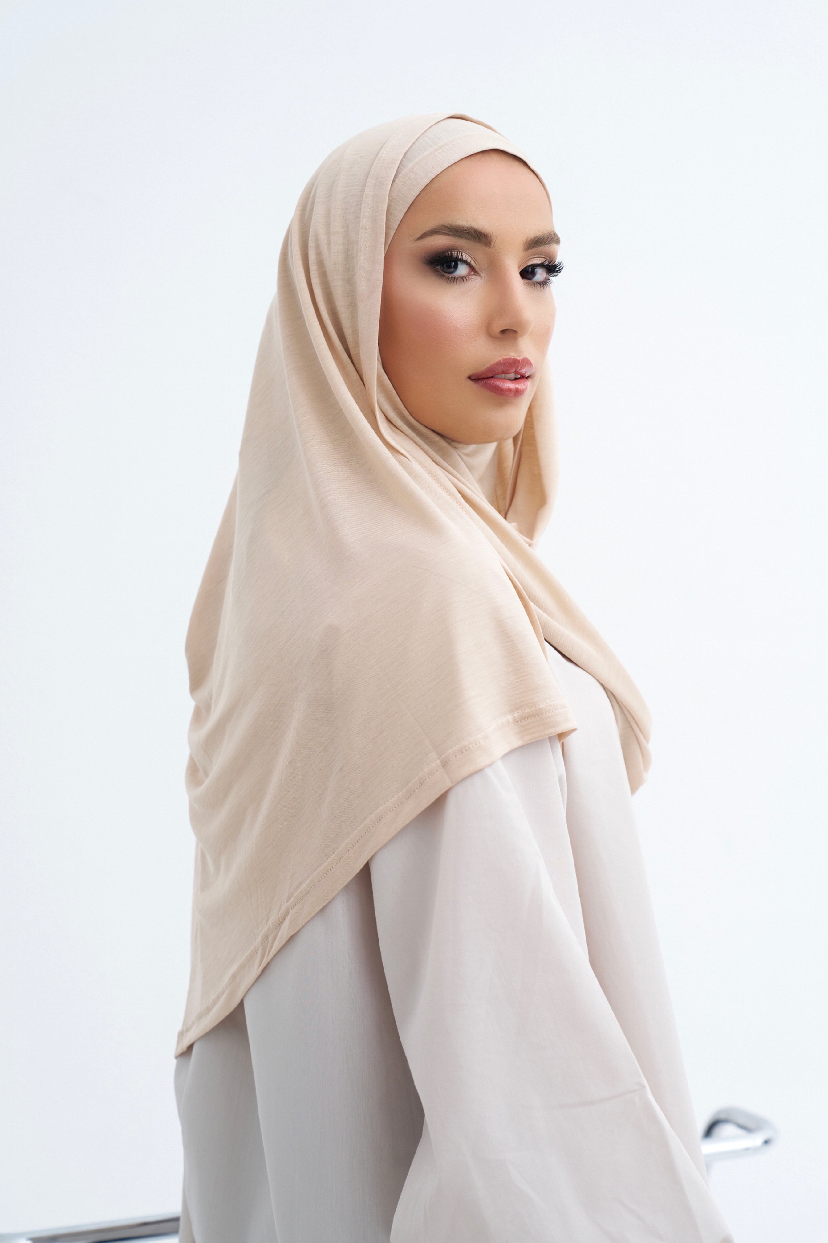 Ready-made Cotton Scarf - Lyocell Fabric - BitterColors