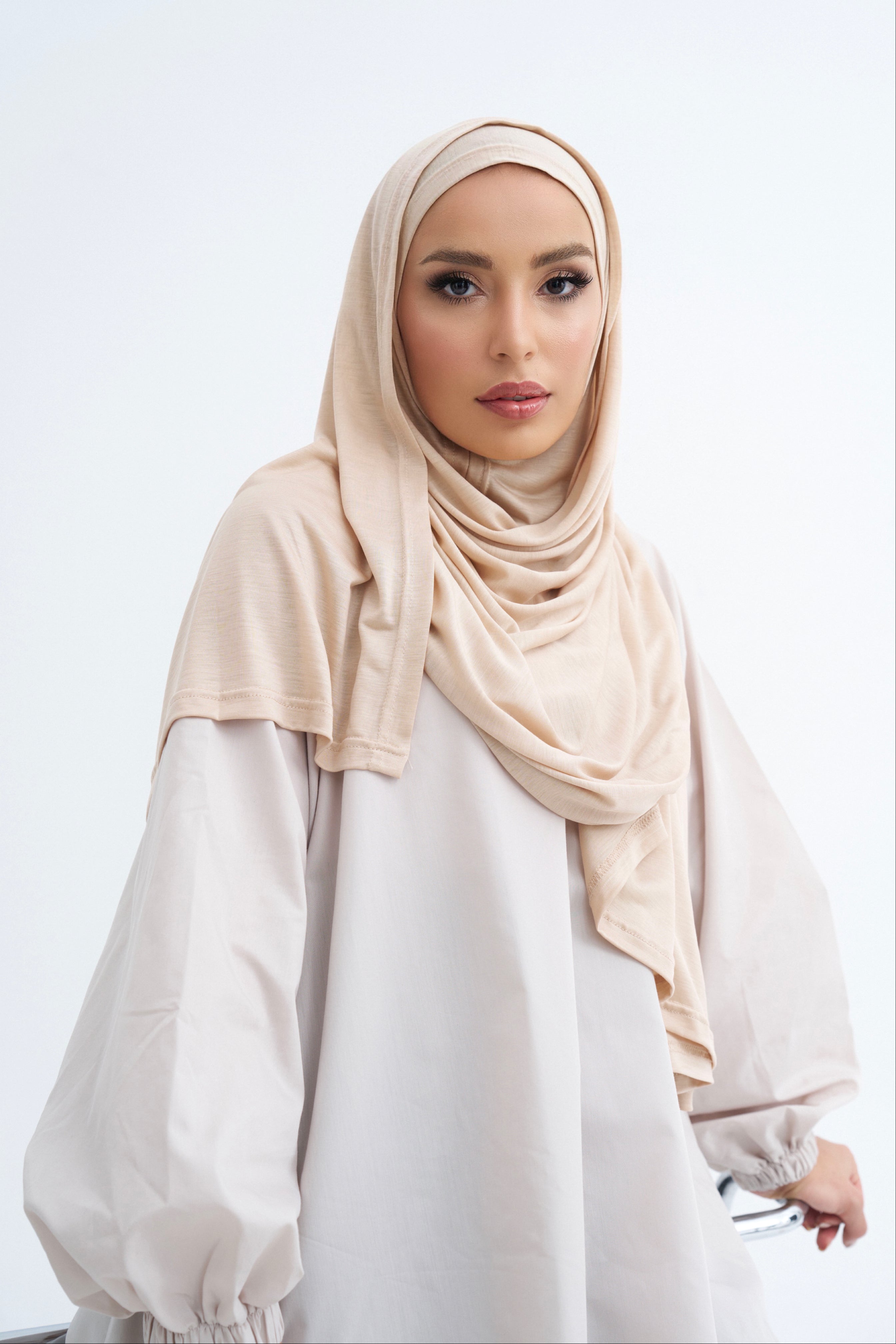 Ready-made Cotton Scarf - Lyocell Fabric - BitterColors