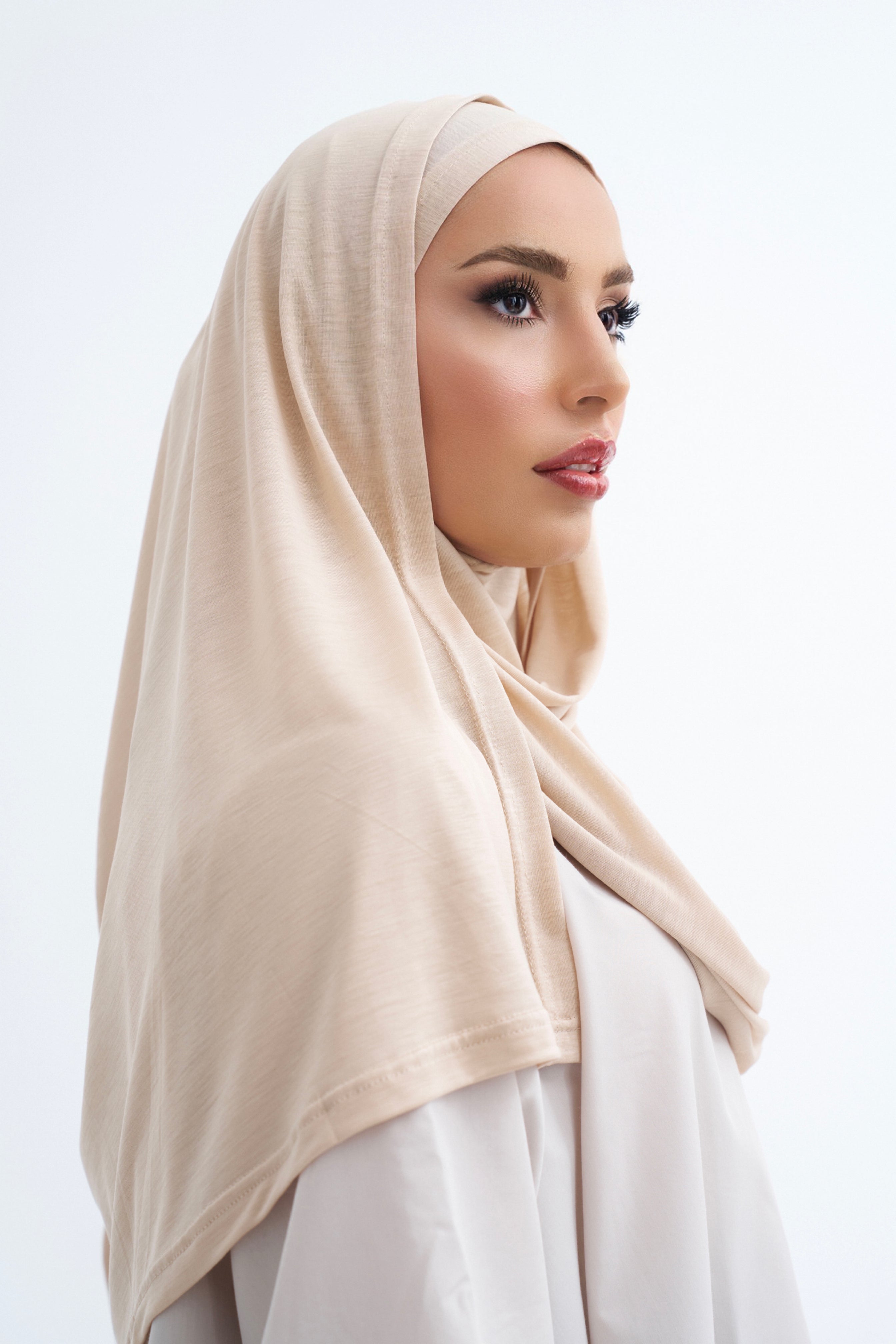 Ready-made Cotton Scarf - Lyocell Fabric - BitterColors