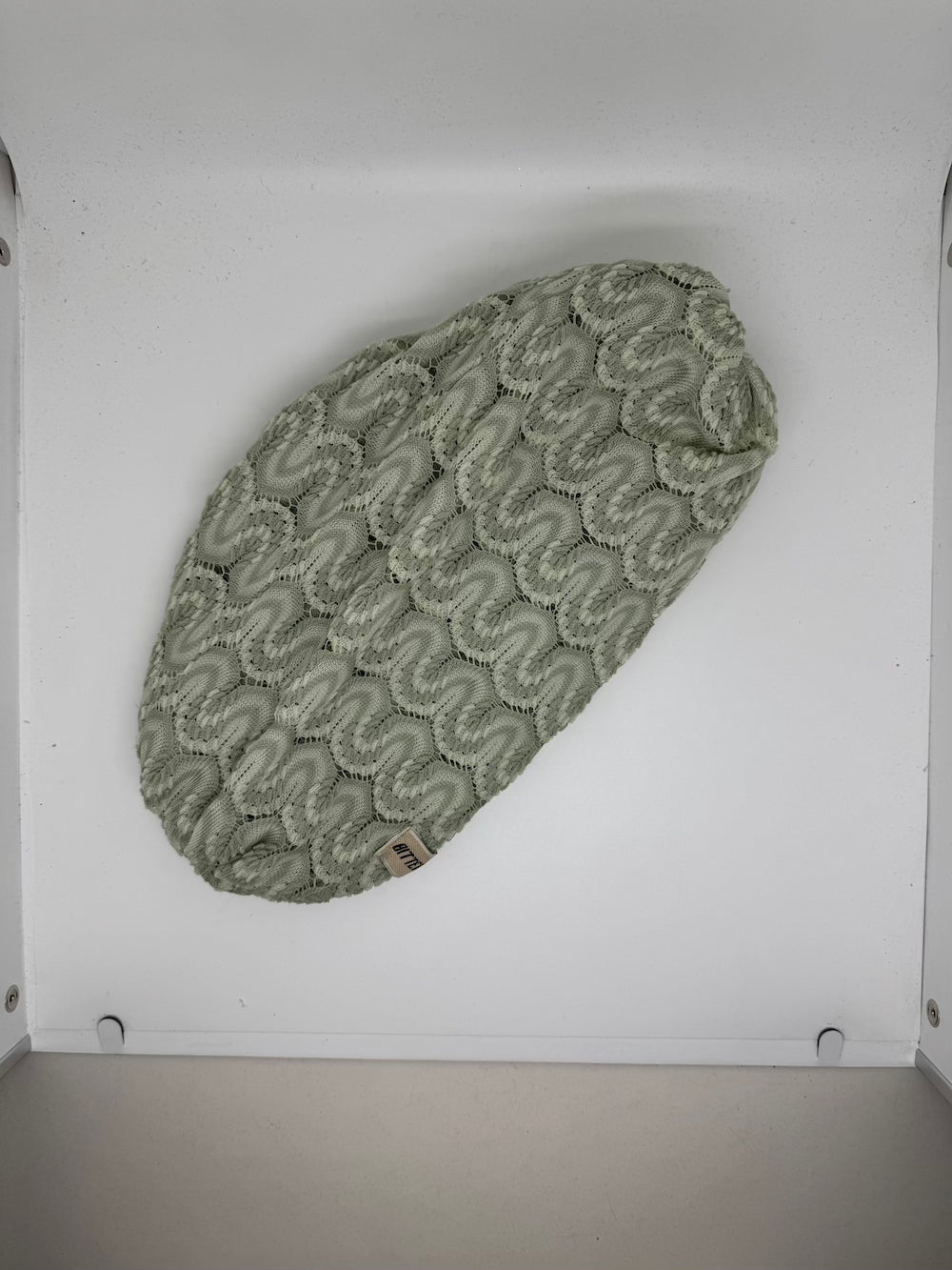 X Burgulu Büzgülü Bodrum Bone - Hafif Örme Kumaş