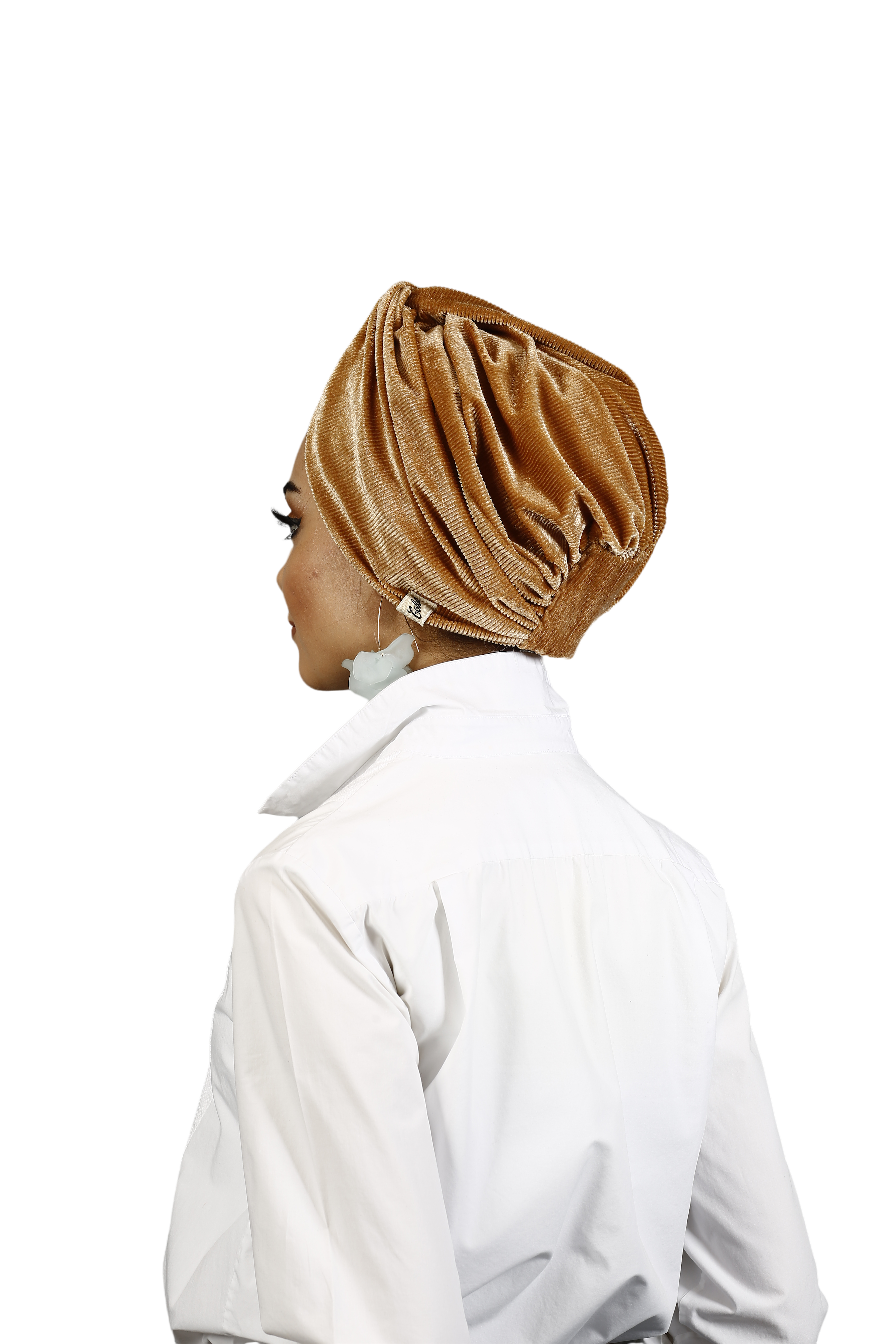 Barcelona Burgulu Bone – Fitilli Kadife Kumaş