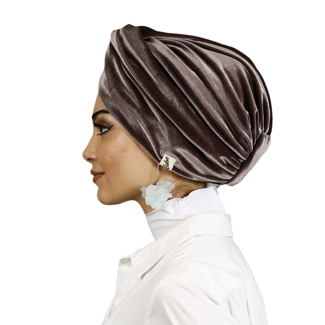 Barcelona Burgulu Bone – Kadife Kumaş