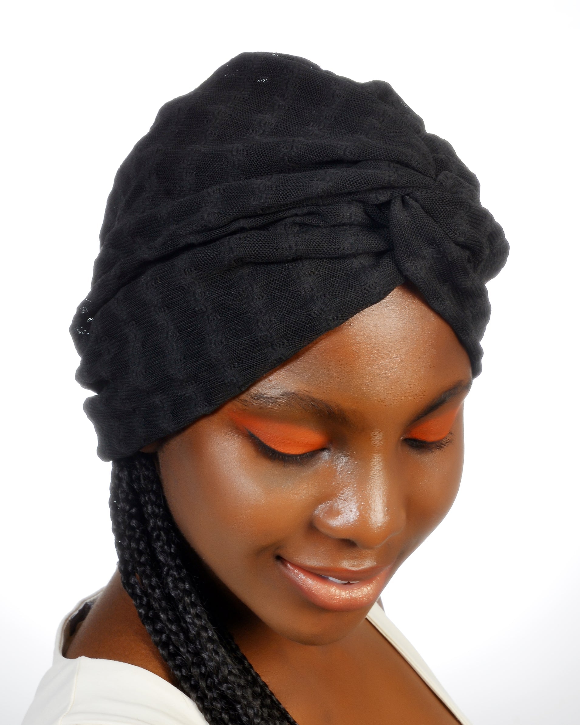 Barcelona Burgulu Bone - Dokulu Örme File Kumaş