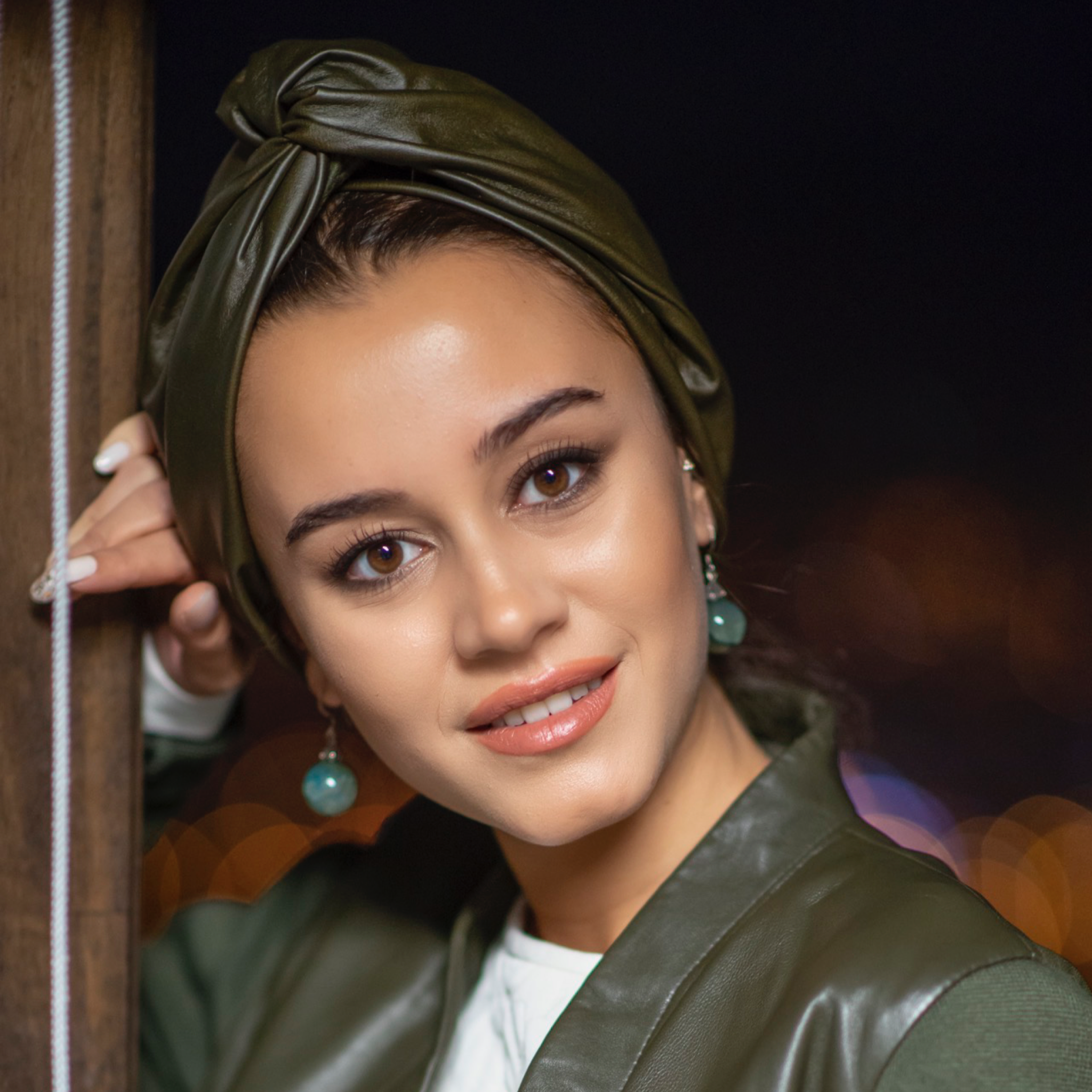 Roma Burgulu Bone - Deri/Süet Çift Yönlü Kullanım