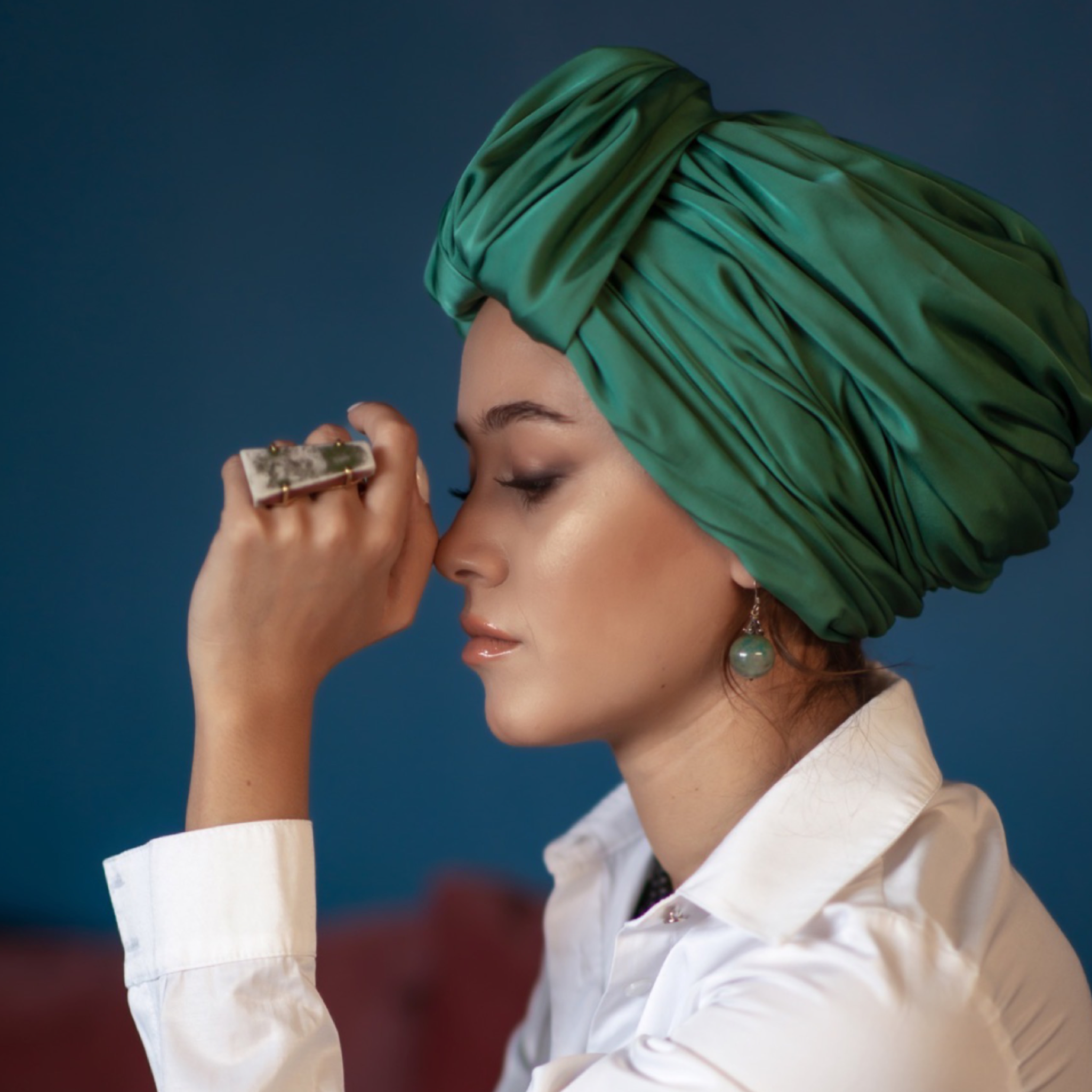 Beirut Bun Turban - Satin Fabric