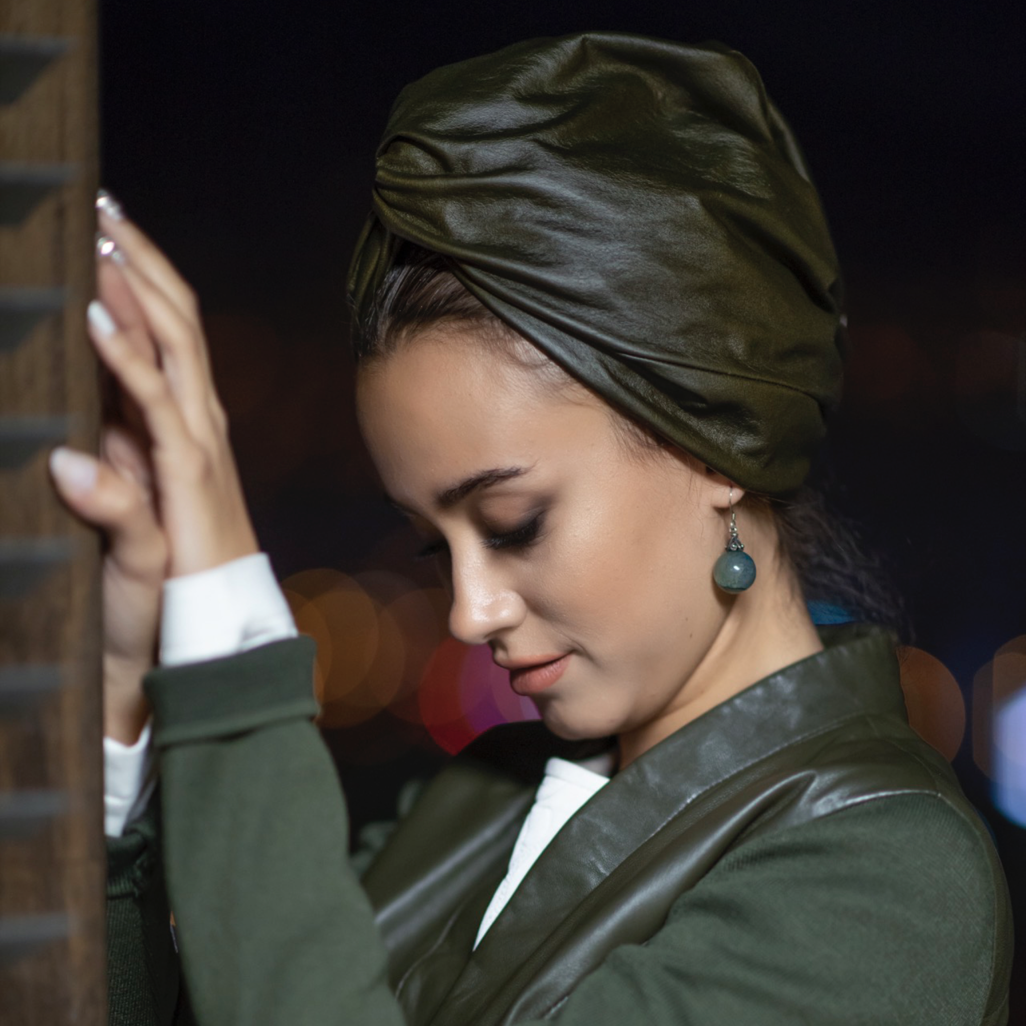 Roma Burgulu Bone - Deri/Süet Çift Yönlü Kullanım