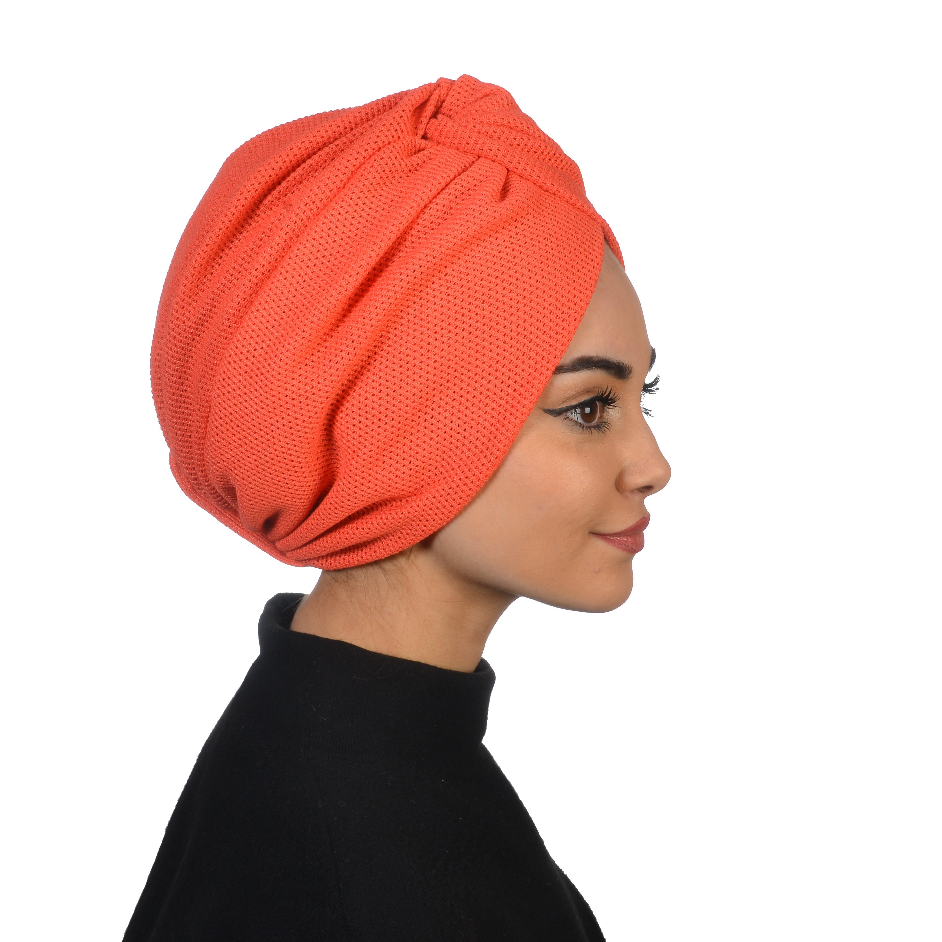 Barcelona Burgulu Bone - Esnek Örme Kumaş