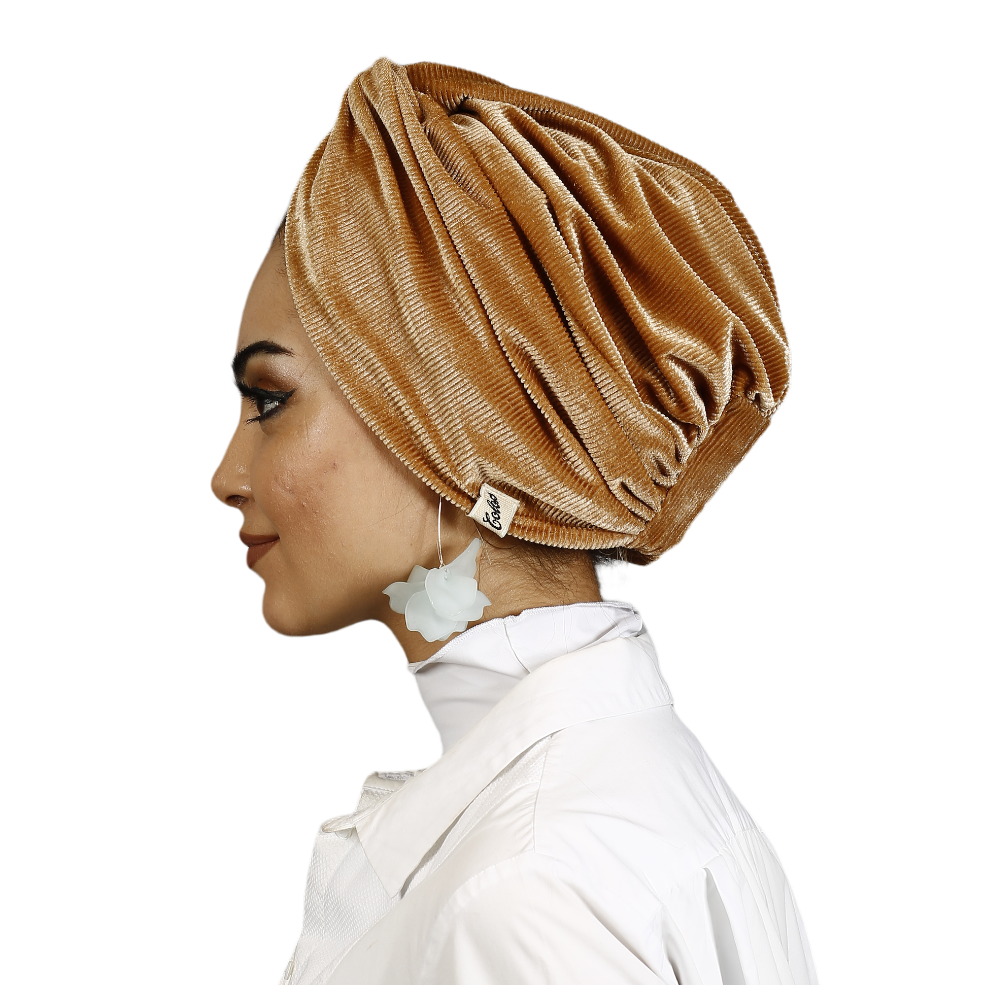 Barcelona Burgulu Bone – Fitilli Kadife Kumaş