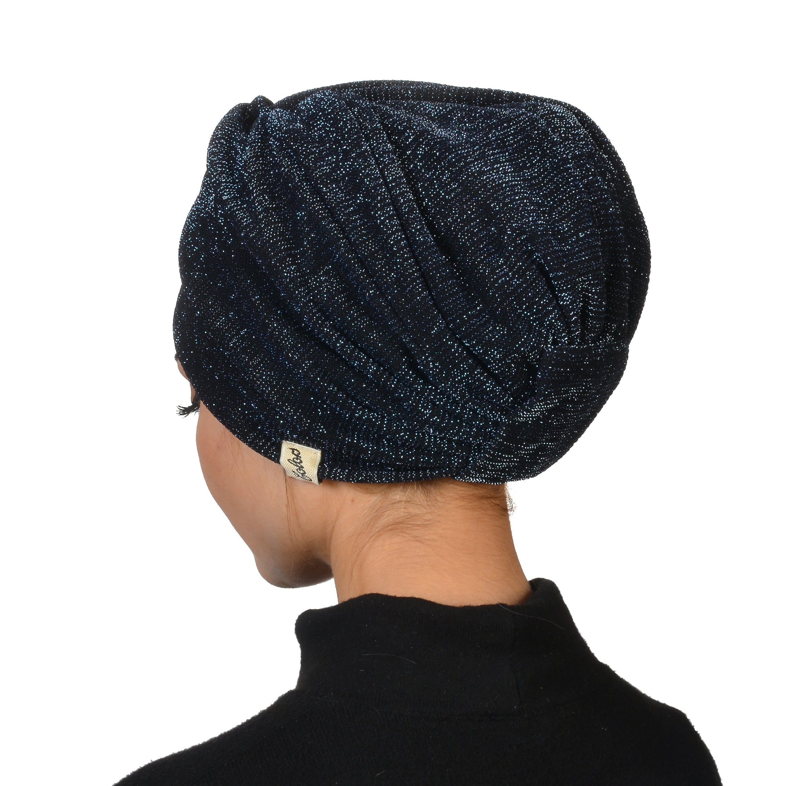 Barcelona Burgulu Bone - Işıltılı Örme Kumaş