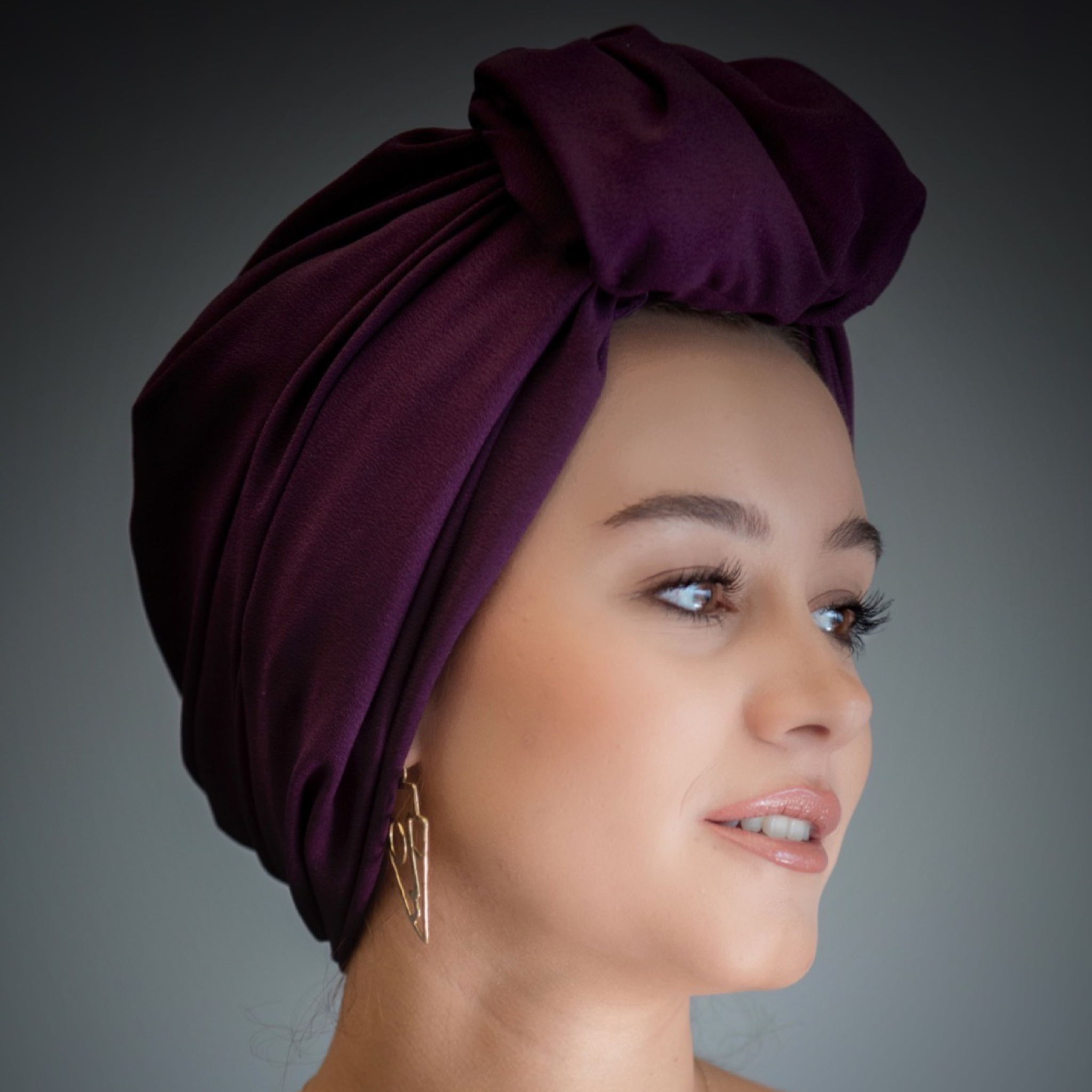 Beirut Bun Turban - Satin Fabric