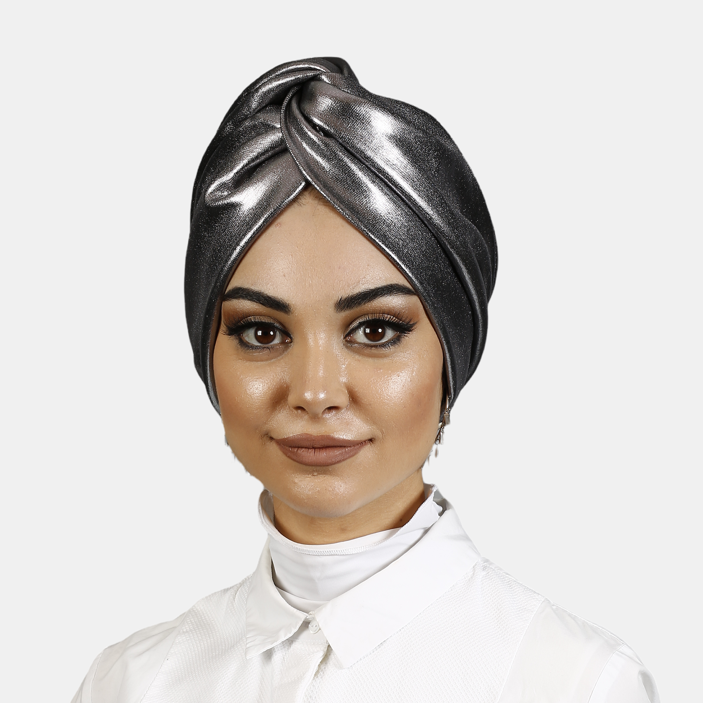 Barcelona Burgulu Bone - Metalik Vegan Deri