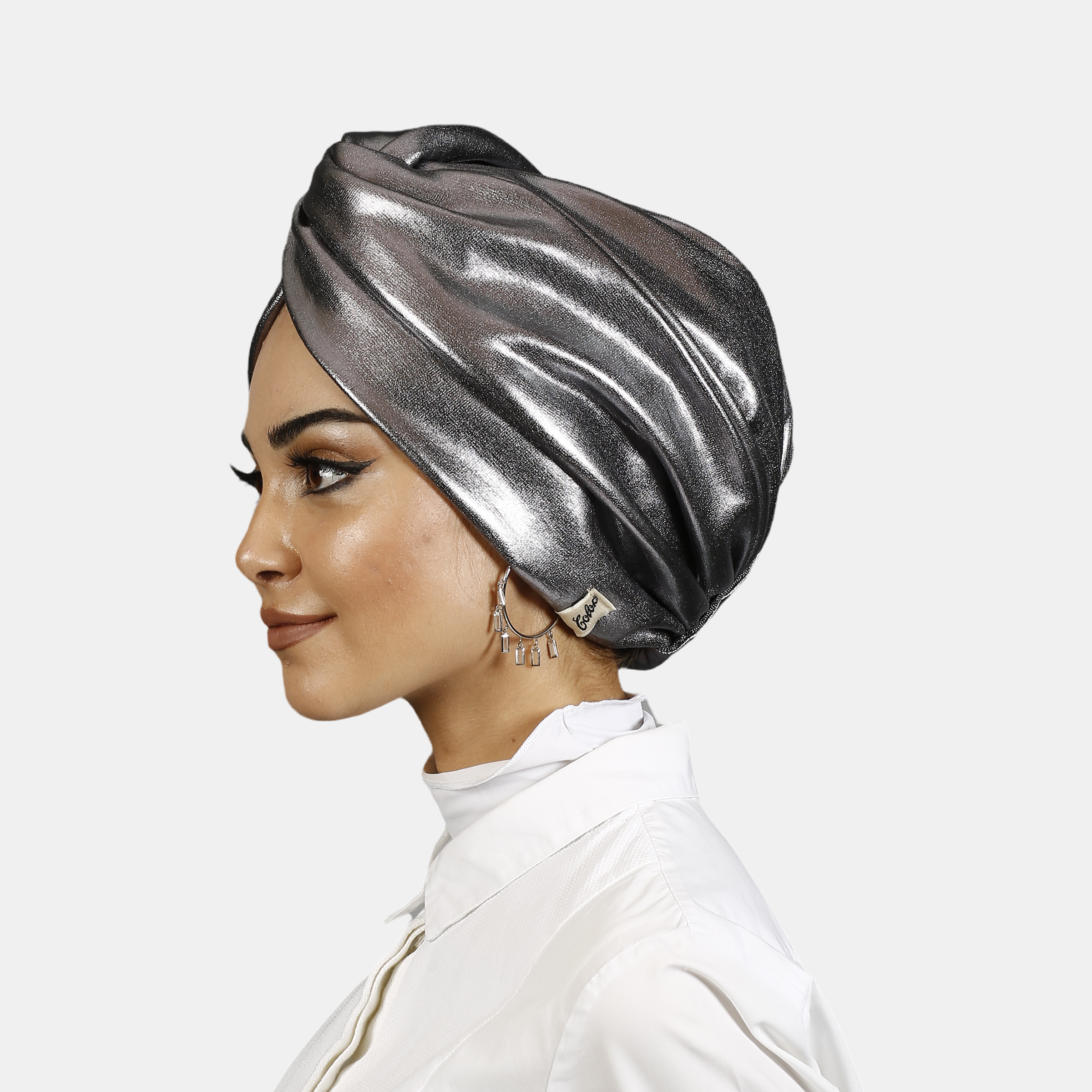 Barcelona Burgulu Bone - Metalik Vegan Deri