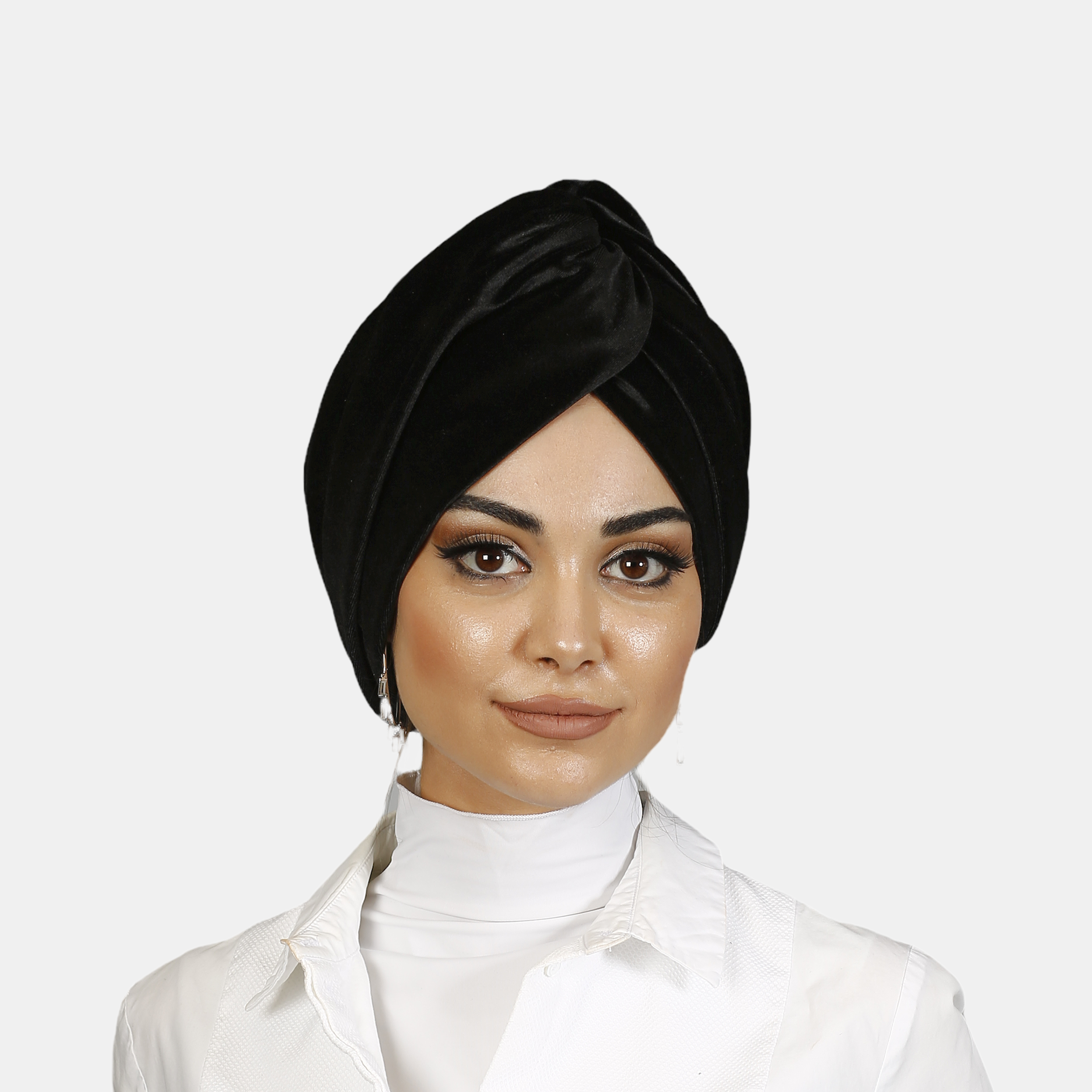 Barcelona Burgulu Bone - Esnek Kadife Kumaş