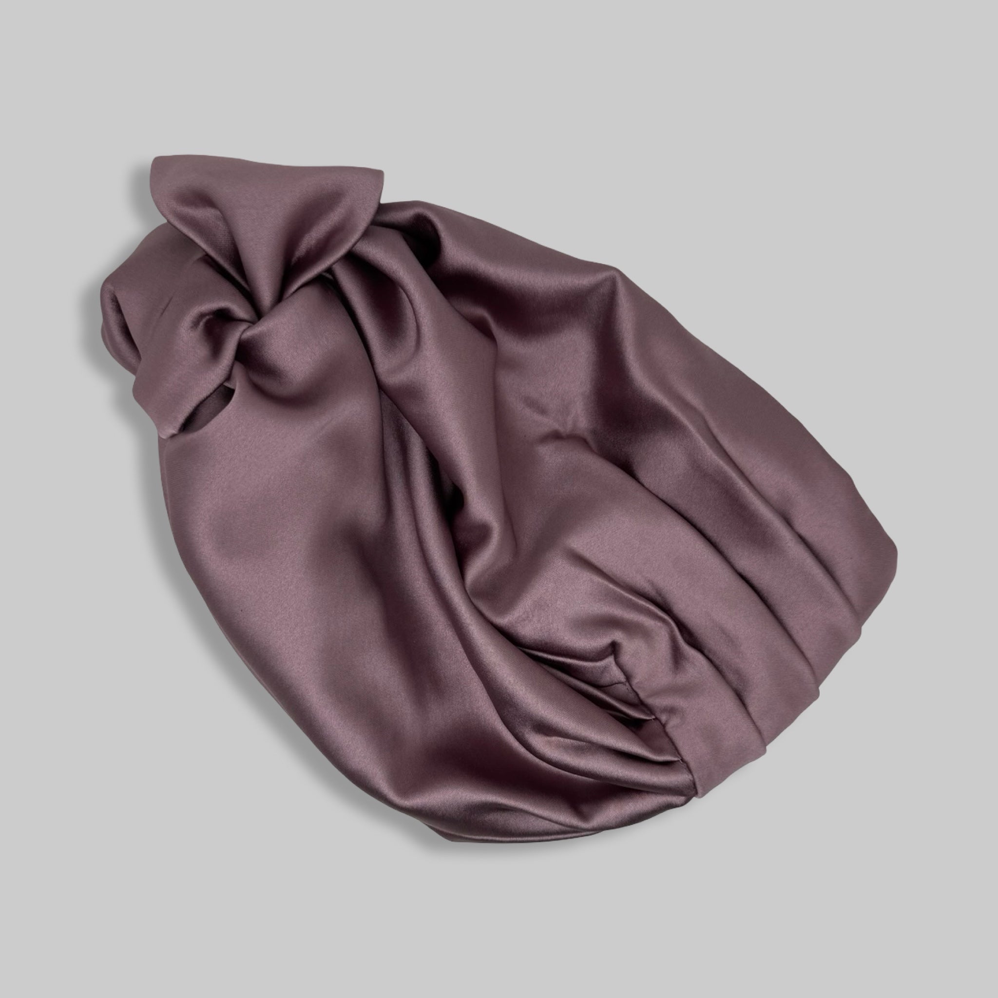 Venüs Düğümlü Bone - Saten Kumaş