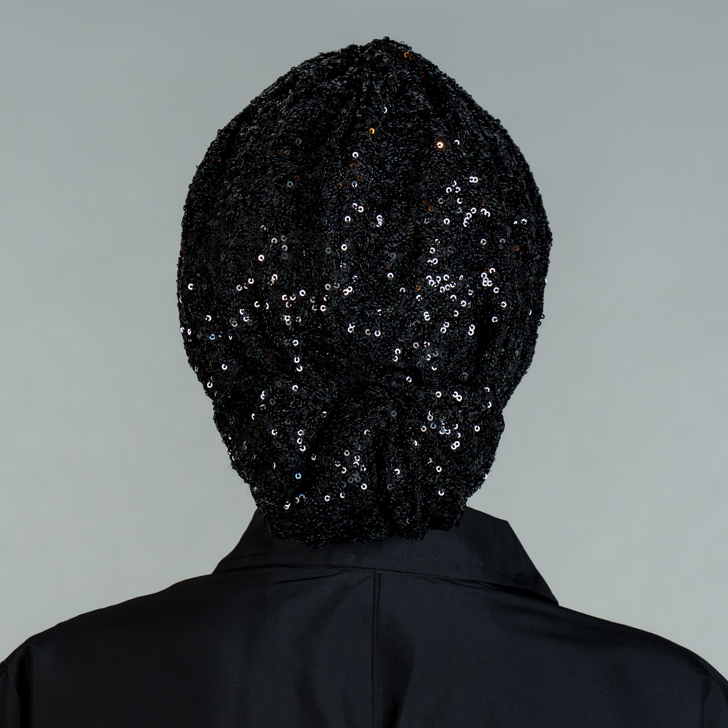 Beyrut Topuzlu Bone - Pul Payet İşlemeli