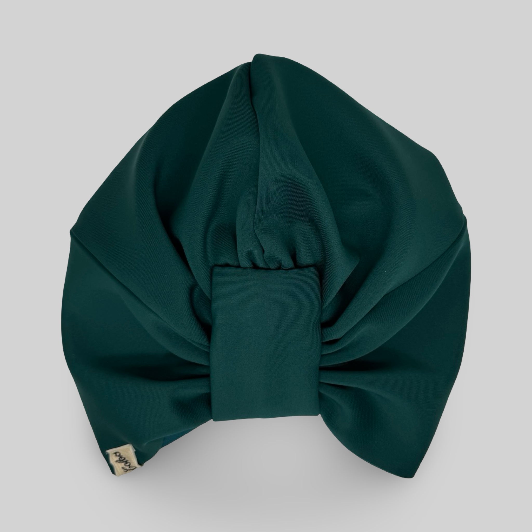 Barcelona Burgu Bone - Yeşil Renkli - Penye Astarlı - Scuba Kumaş