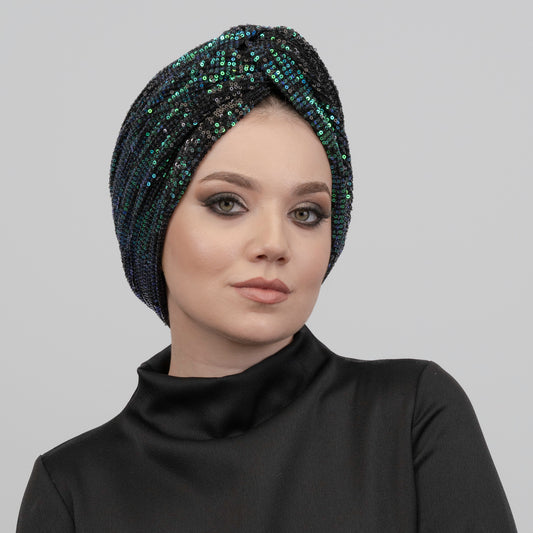 Pul Payet Bone / Sequin Turban