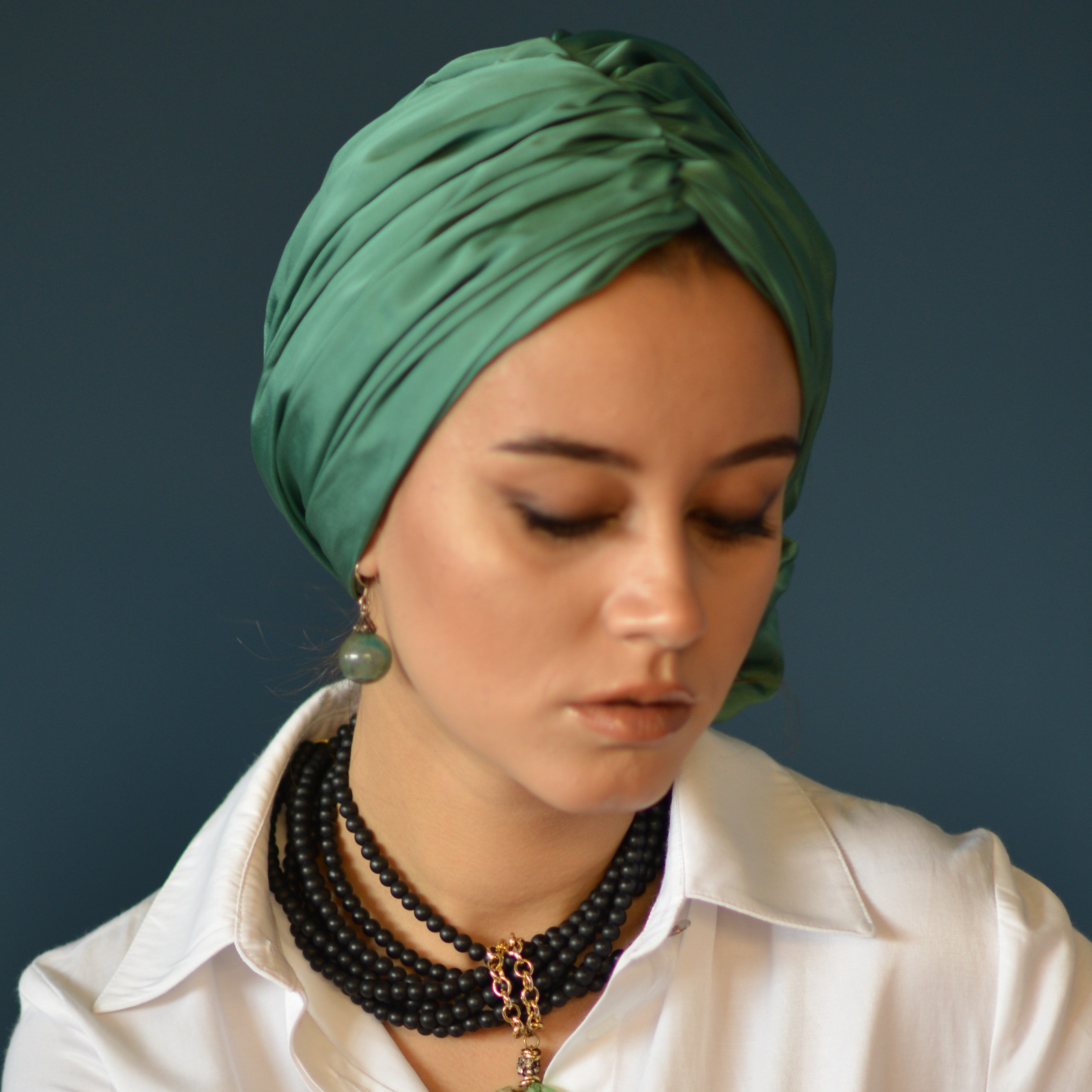 Beirut Bun Turban - Satin Fabric