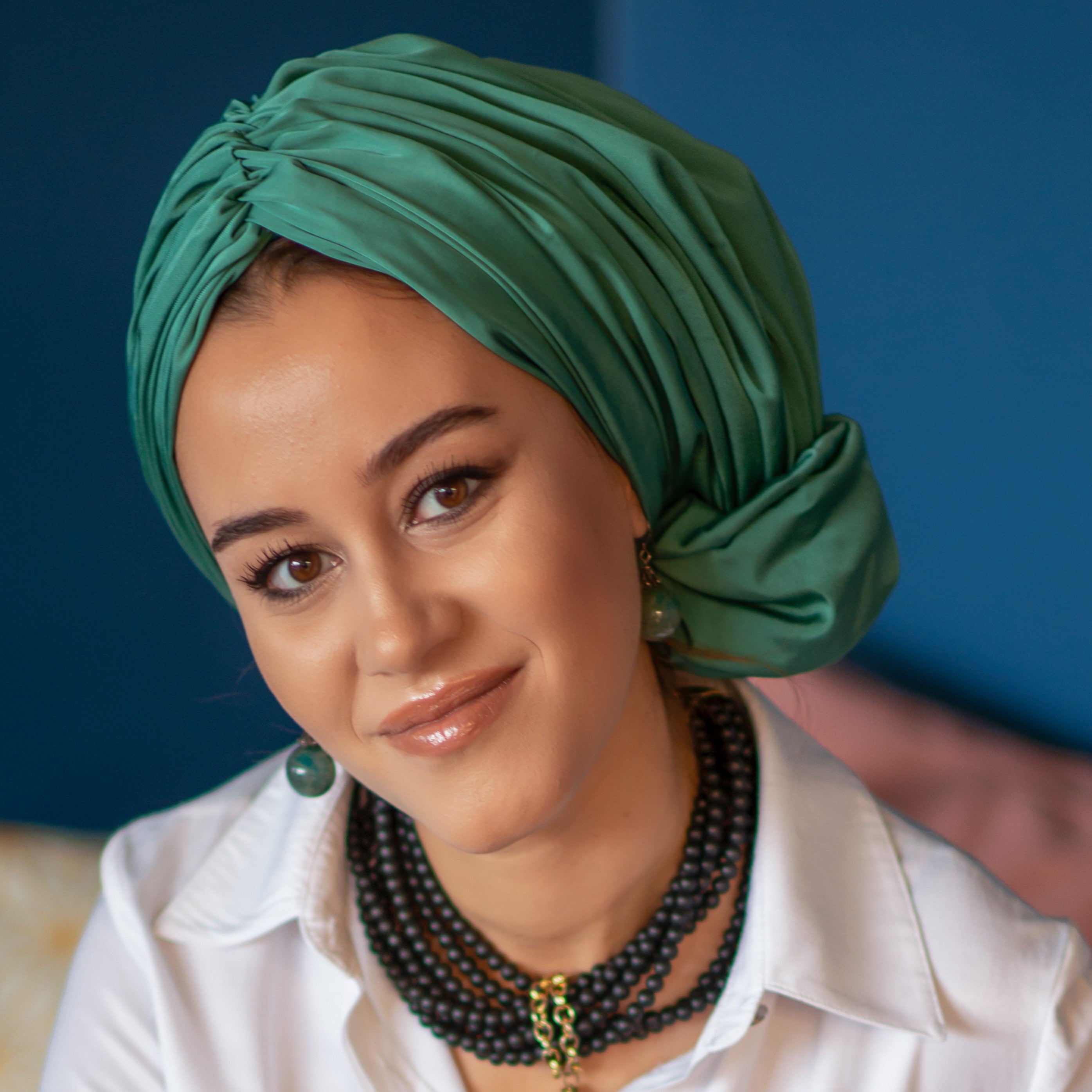 Beirut Bun Turban - Satin Fabric