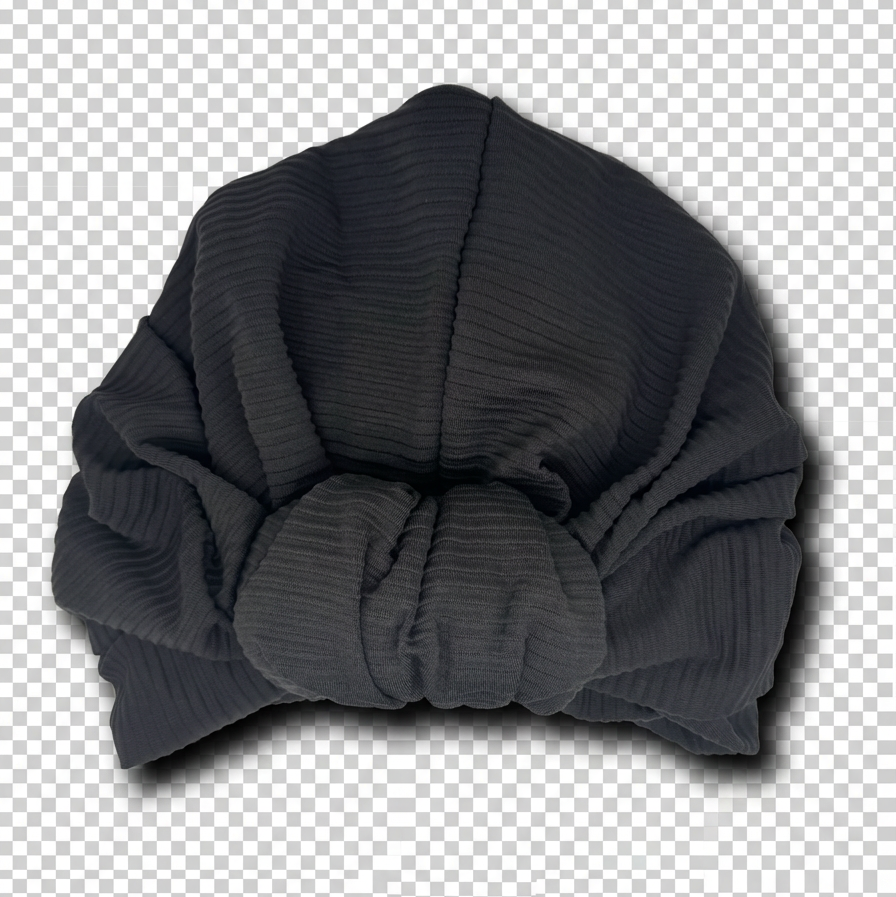 Beyrut Topuzlu Bone - Penye Astarlı - Örme Kumaş