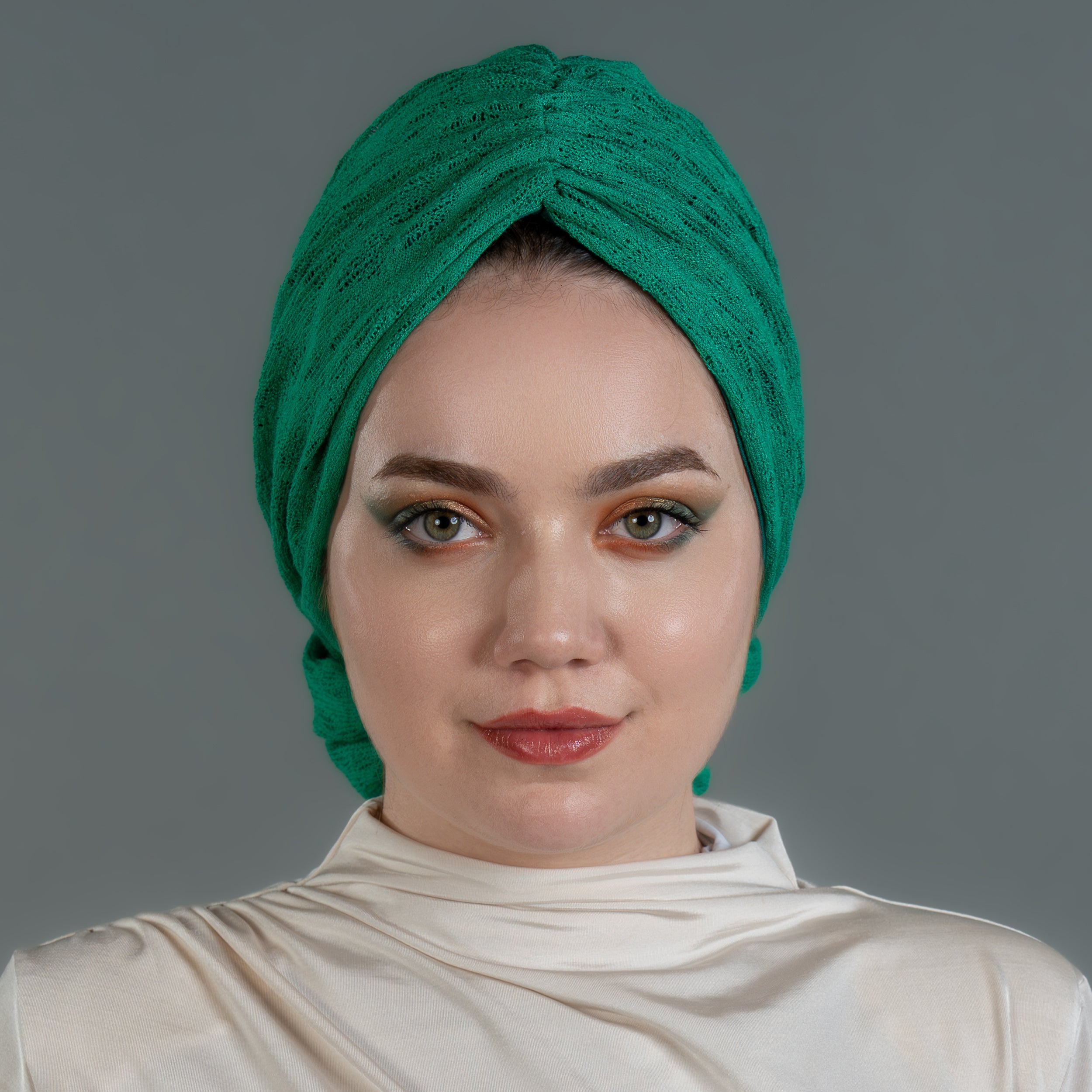 Beyrut Topuzlu Bone - Penye Astarlı - Örme Kumaş